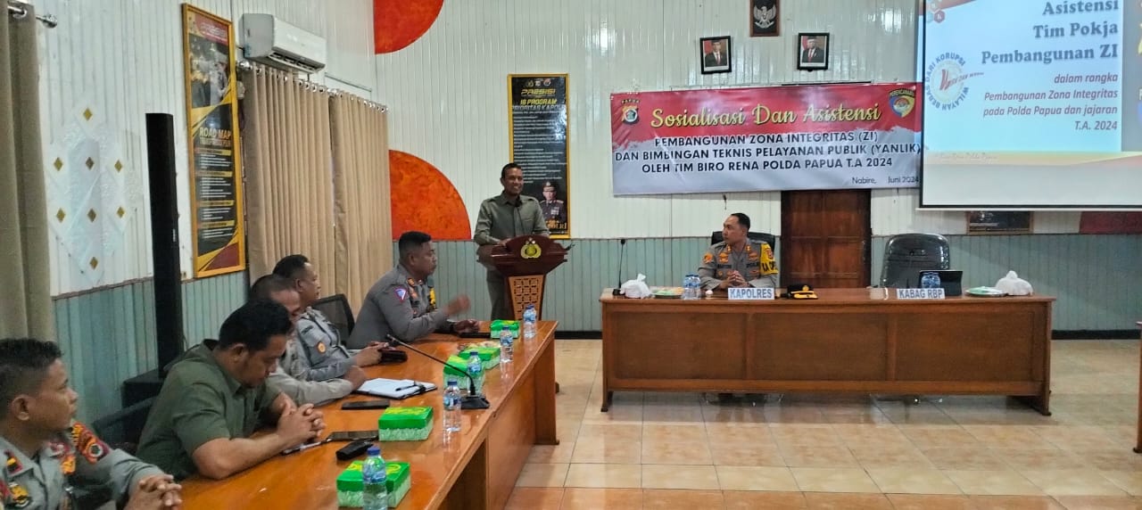 Sosialisasi Dan Asistensi Pembangunan Zona Integritas Serta Bimtek