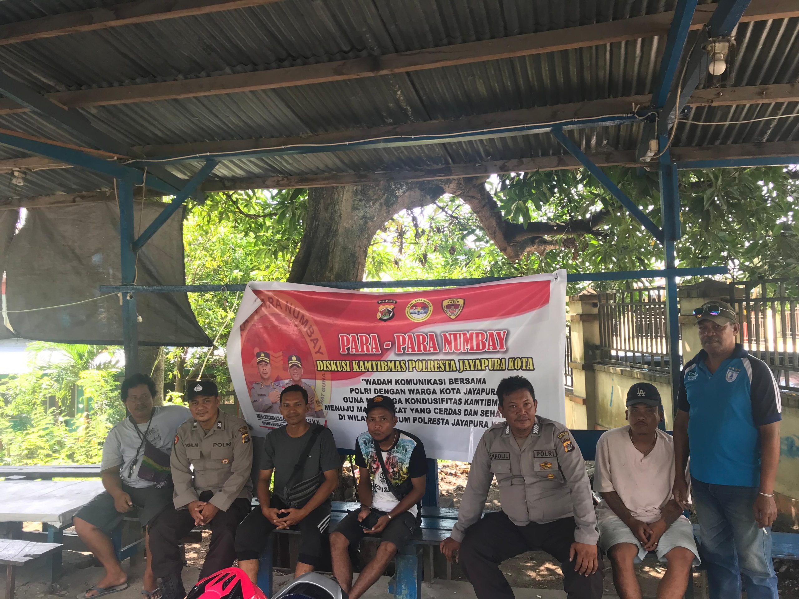 Polsek Jayapura Selatan Himbau Para Tukang Ojek Jaga Kondusifitas Kamtibmas