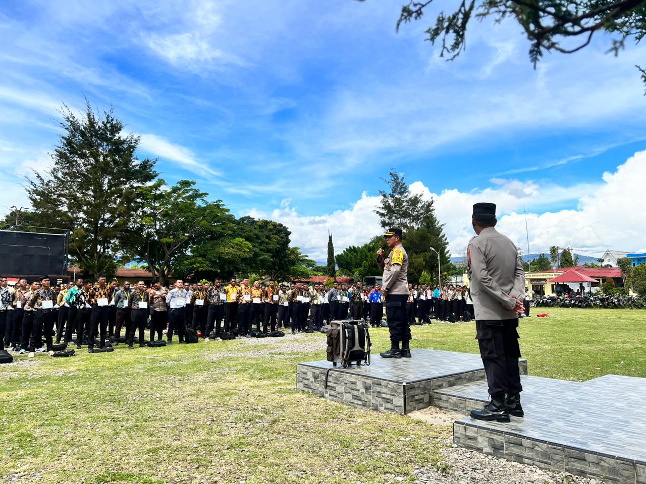 Polres Jayawijaya Umumkan Hasil Rikmin Awal Penerimaan Anggota Polri TA. 2024
