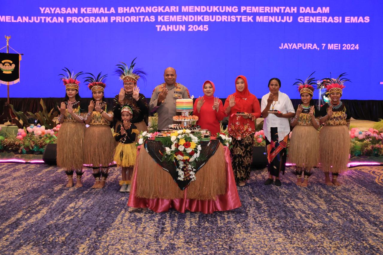 Acara Puncak HUT Ke-44 Yayasan Kemala Bhayangkari, Melangkah Menuju Pendidikan Berkualitas