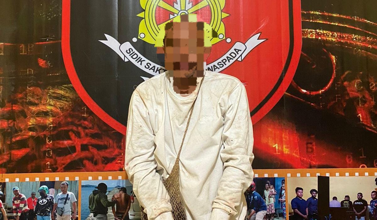 1 DPO Pelaku Hipnotis Berhasil Ditangkap Sat Reskrim Polres Yapen