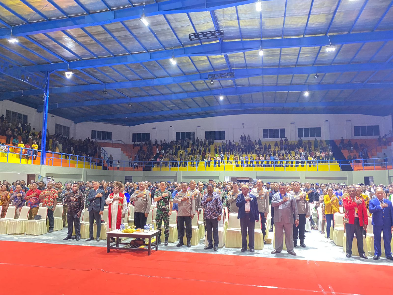 Polda Papua, FKUB Propinsi, PGGP, FKUB Mimika,PGGM dan Polres Mimika Gelar KKR Dalam Rangka Pilkada Damai 2024