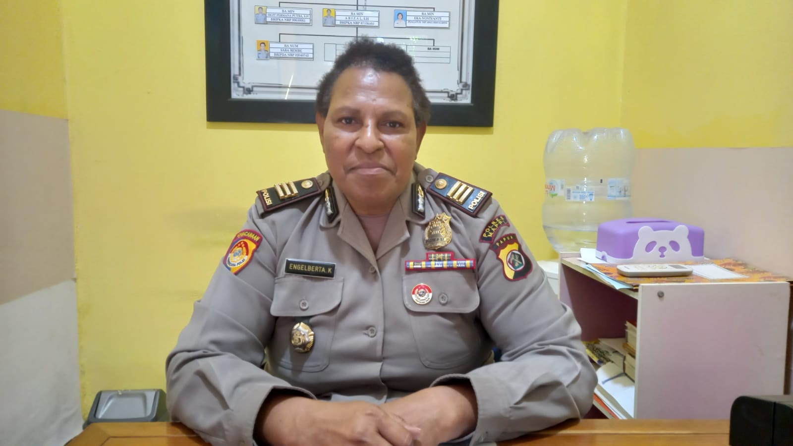 Sosok Polwan Polres Merauke Yang Mengharumkan Nama Indonesia Sebagai Atlet Bola Voli