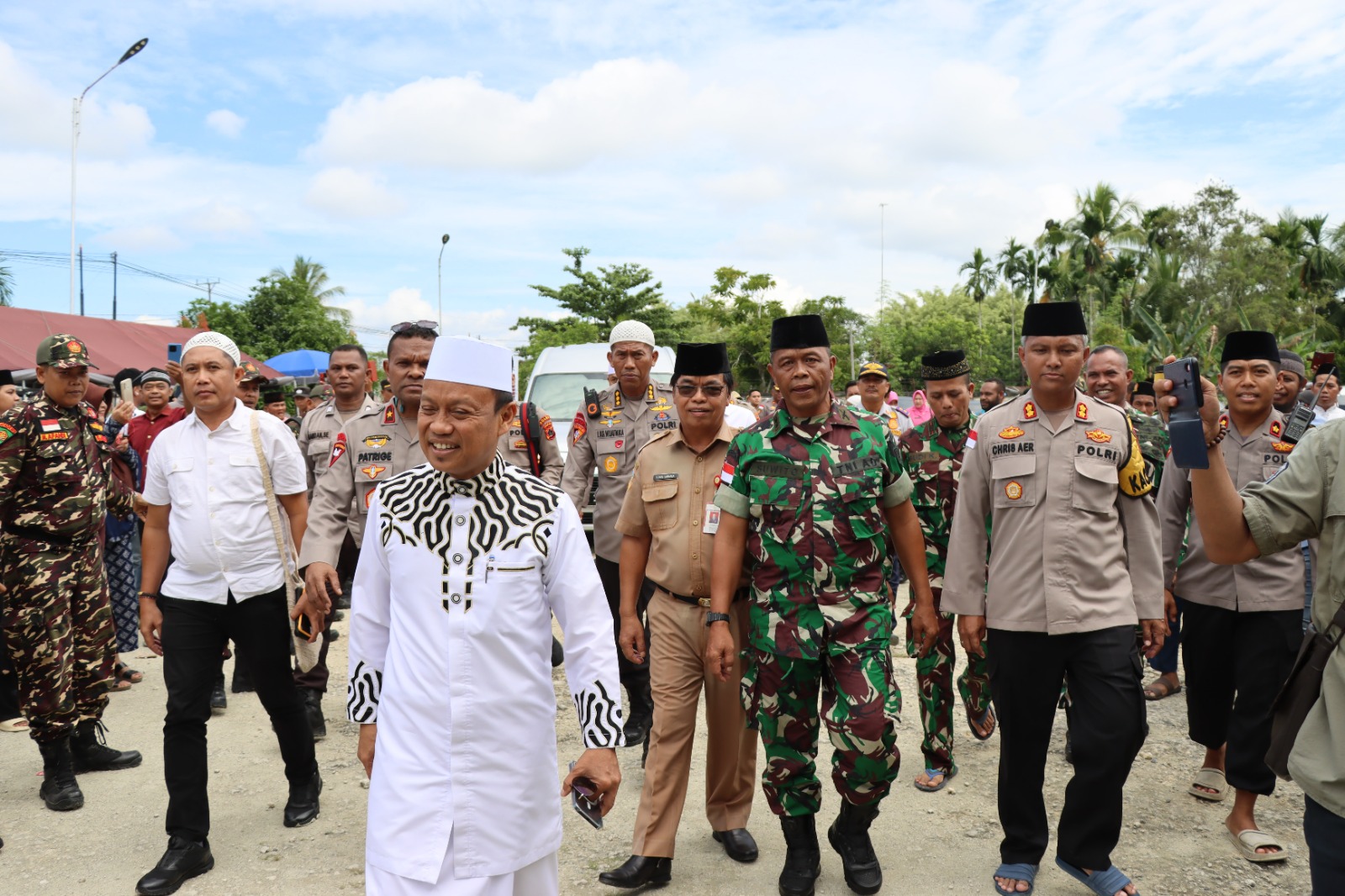 Tabliqh Akbar menuju Pilkada Papua Damai 2024 di Kabupaten Keerom