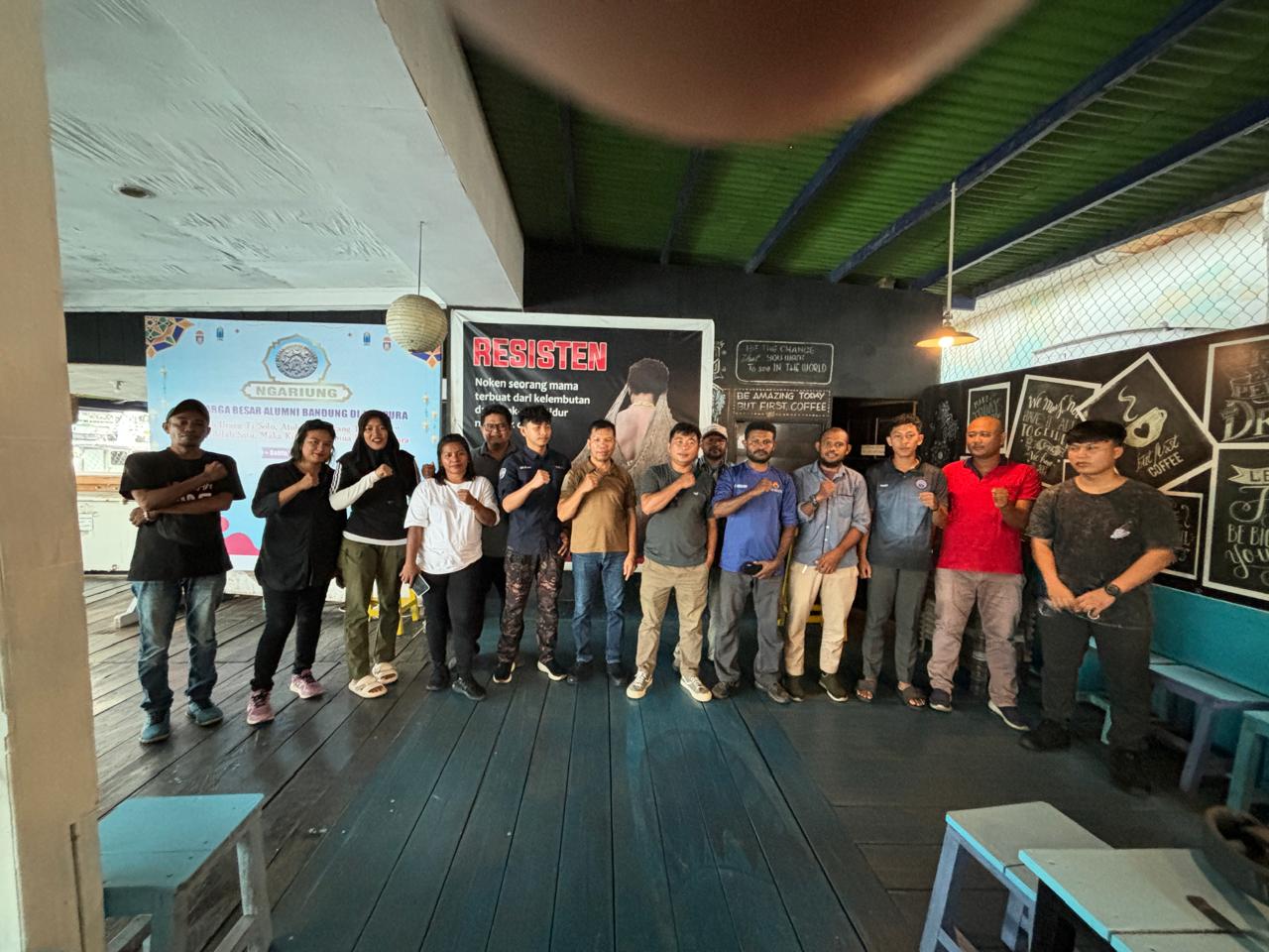 Bentuk Sinergitas, Satgas Humas Damai Cartenz Adakan Diskusi Santai Bersama Awak Media di Jayapura