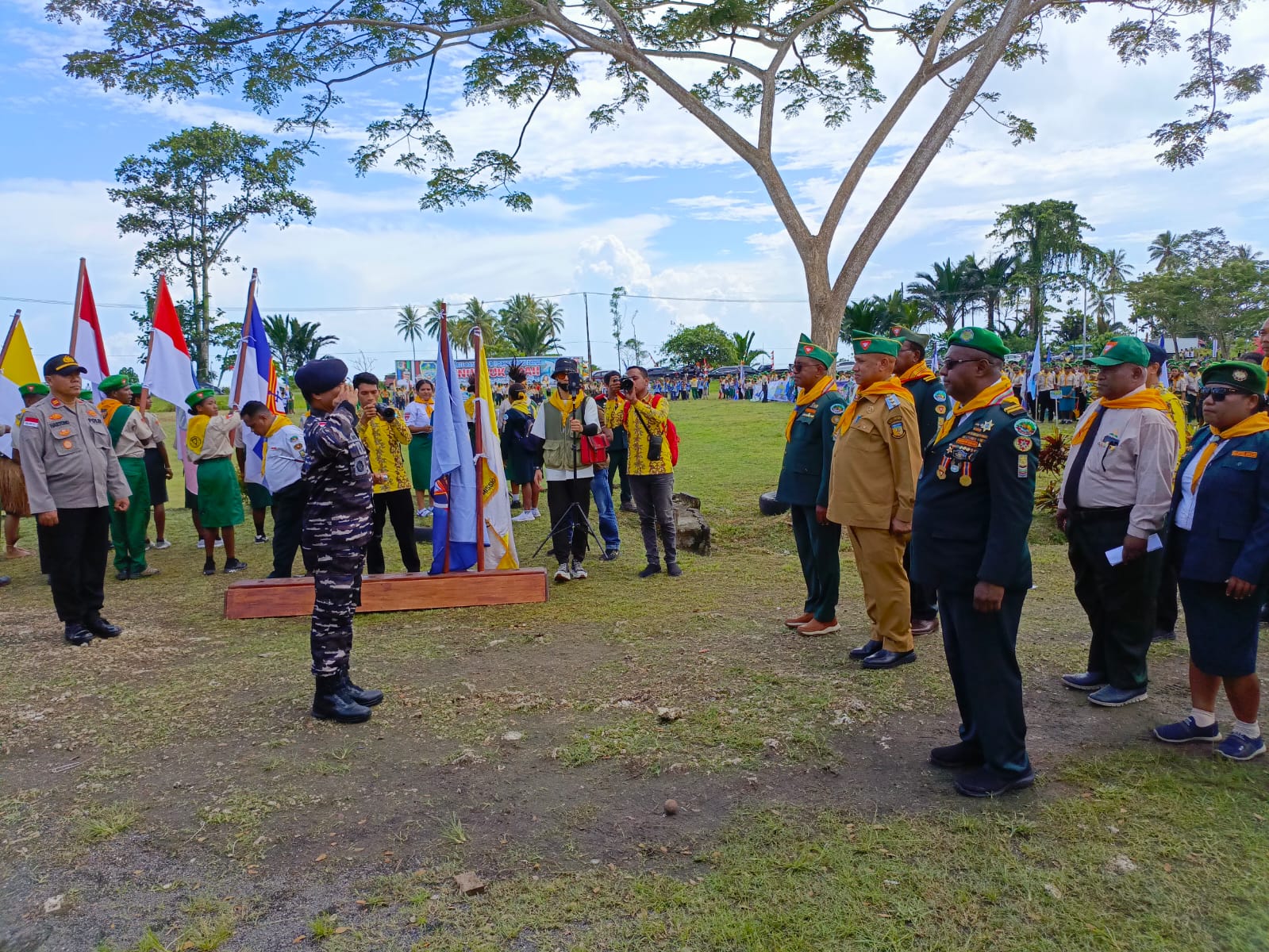Kegiatan Pembukaan Perkemahan Pathfinder II Gereja Masehi Advent Hari Ketujuh Daerah Misi Papua