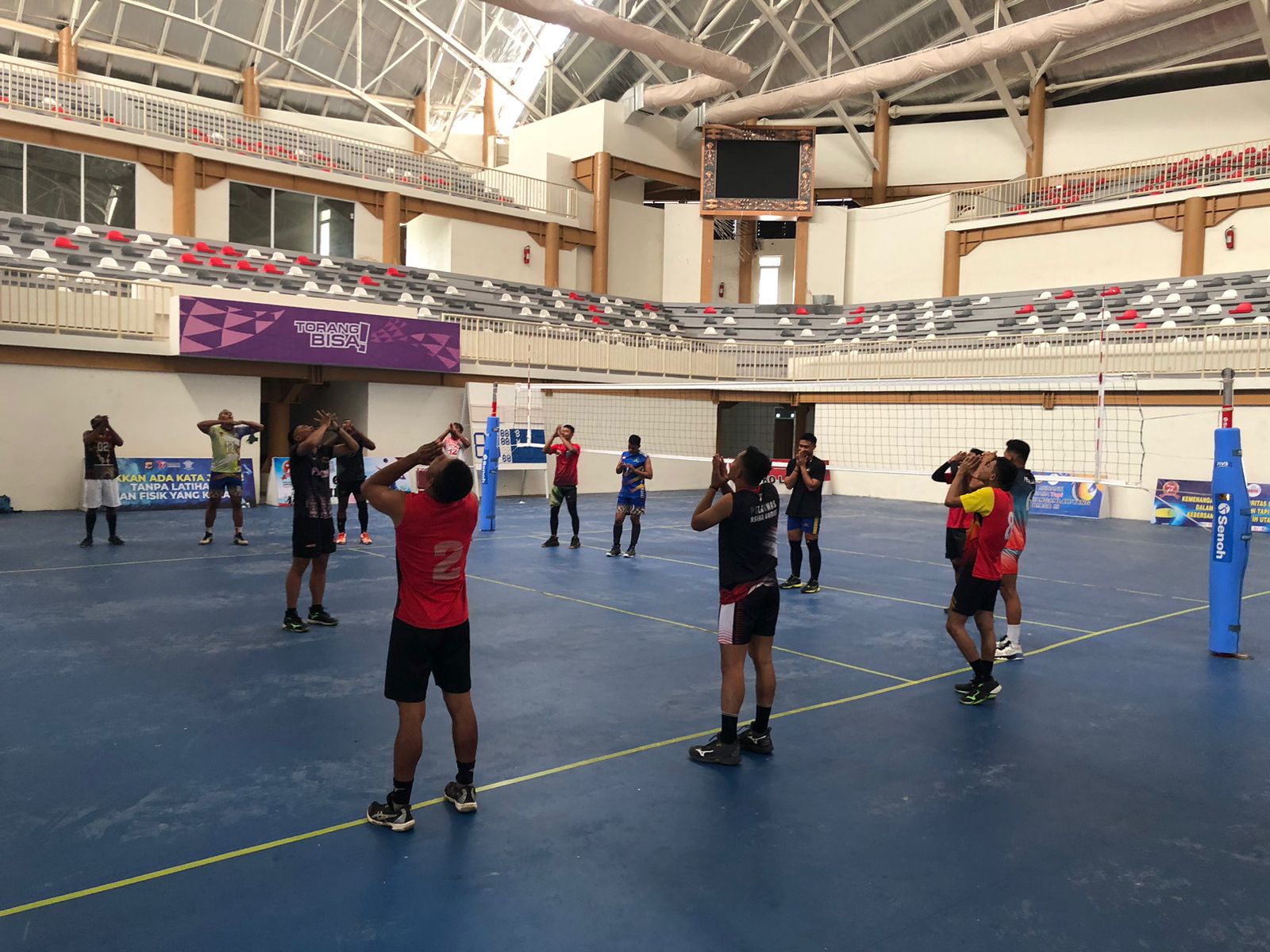 Optimisme Tinggi Tim Voli Putra Papua Menuju Kapolri Cup 2024