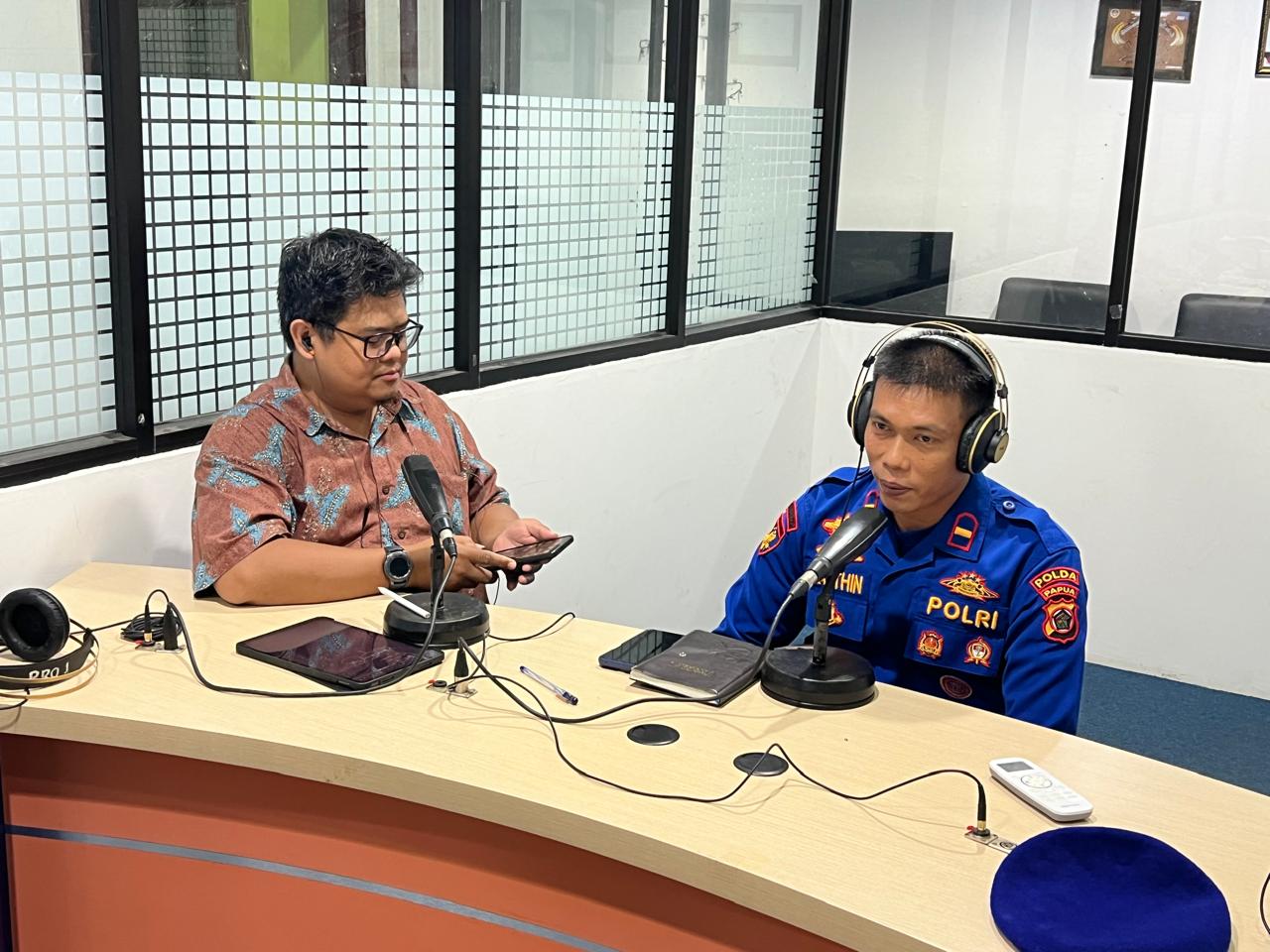 Dialog Interaktif “Polisi Menyapa” Bahas Penegakan Hukum di Wilayah Perairan Polda Papua