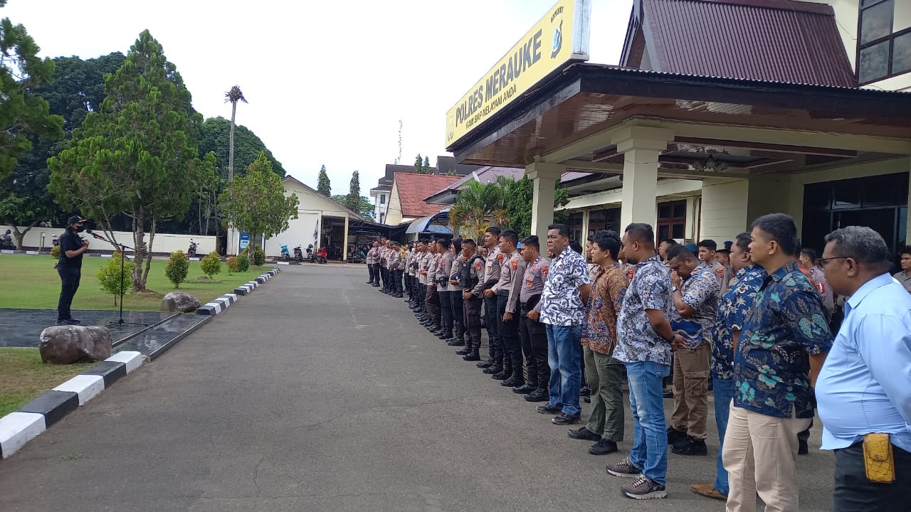 Kasi Dokkes Polres Merauke Gelar Sosialisasi Penyakit Mpox