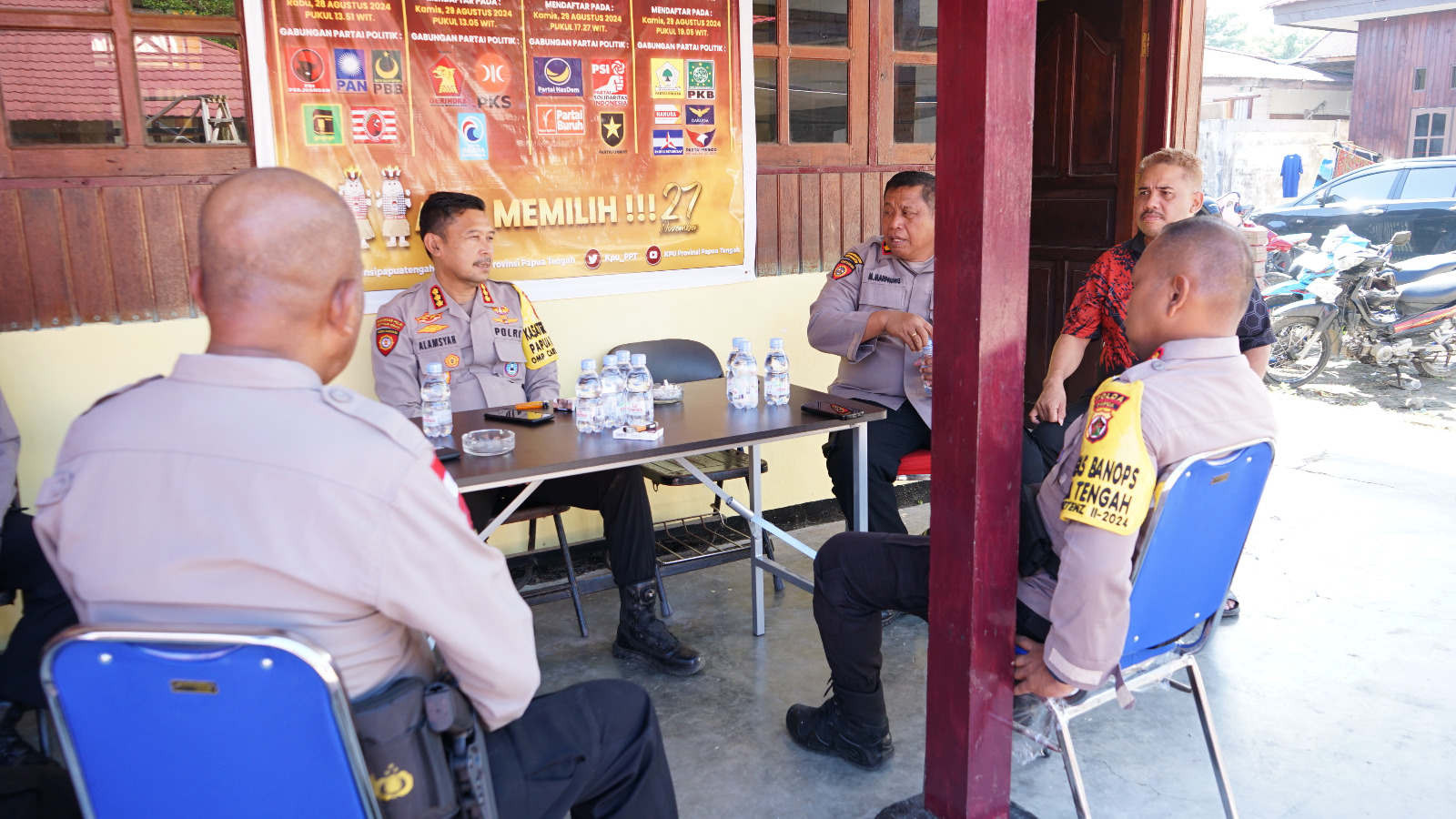 Kasatgasopswil Pimpin Anev Operasi Mantap Praja Cartenz II-2024 Papua Tengah