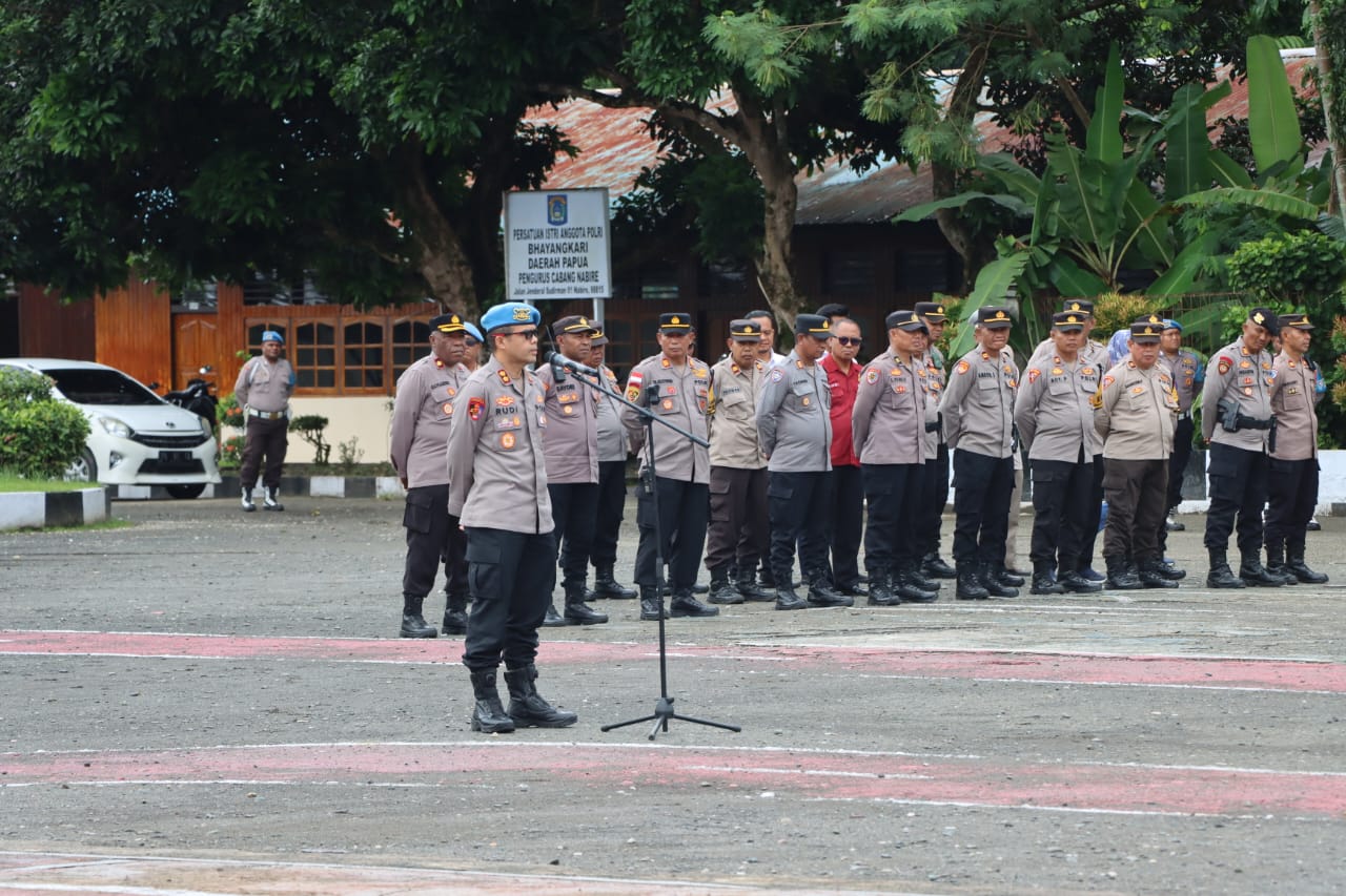 Kunjungan Kerja Kabid Propam Polda Papua ke Polres Nabire