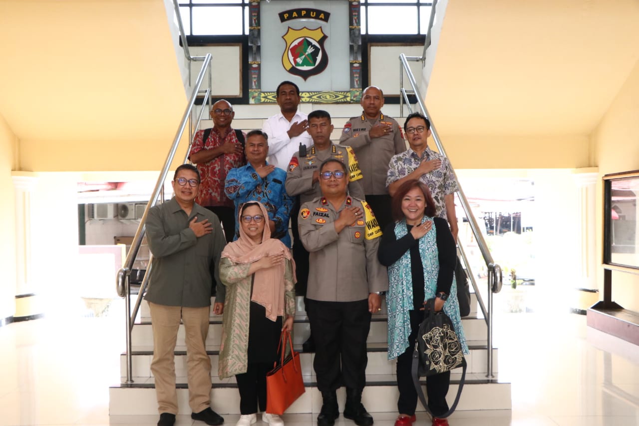 Wakapolda Papua Terima Audiensi dari Gerakan Nurani Bangsa