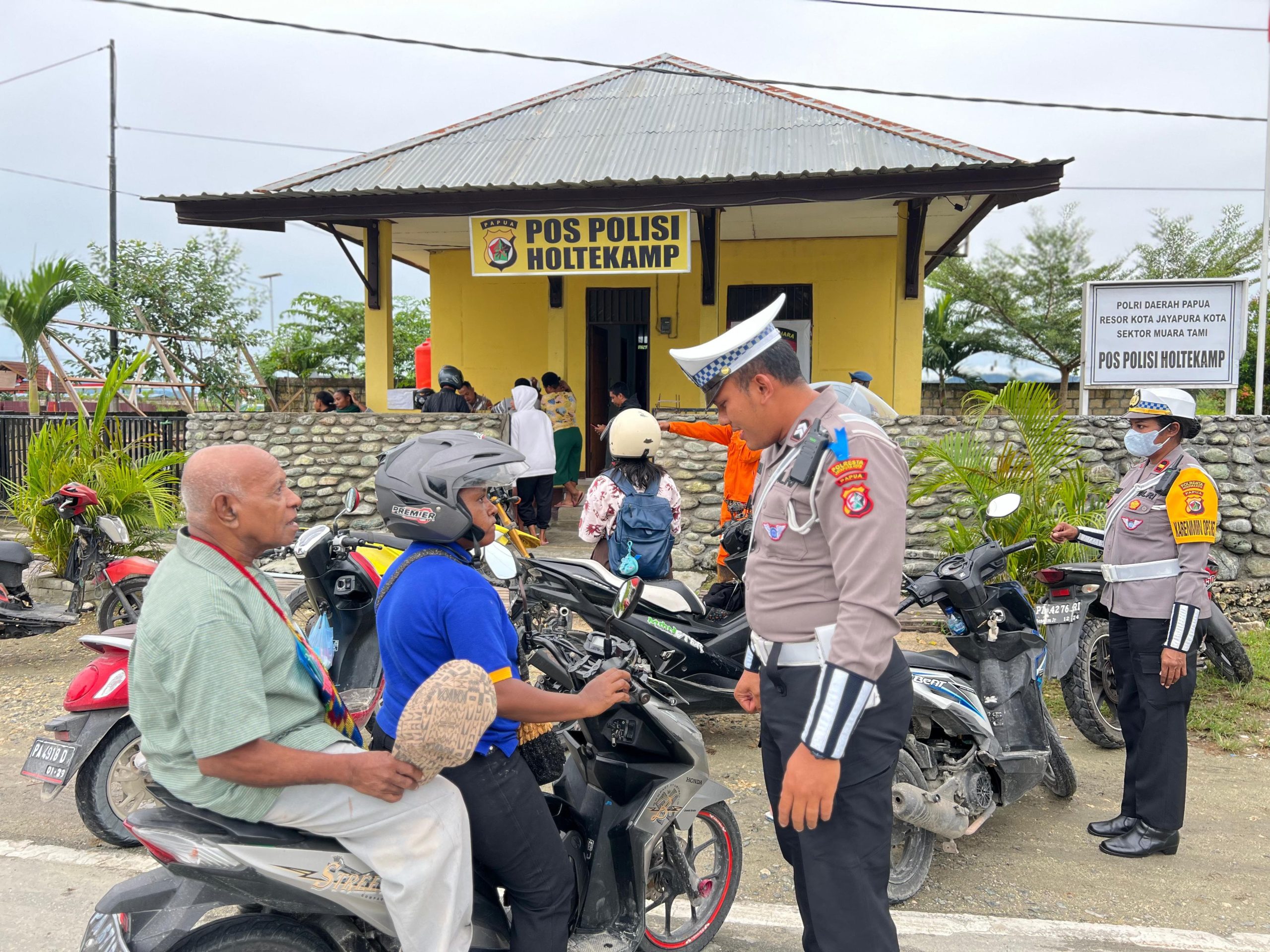 20 Pelanggar Terjaring Ops Zebra Polresta di Pertigaan Holtekamp