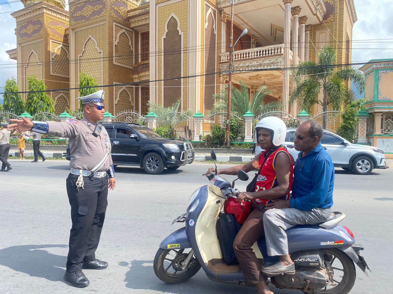 Hari Kedua Ops Zebra Cartenz, Satlantas Polres Jayapura Jaring Puluhan Kendaraan Roda Dua