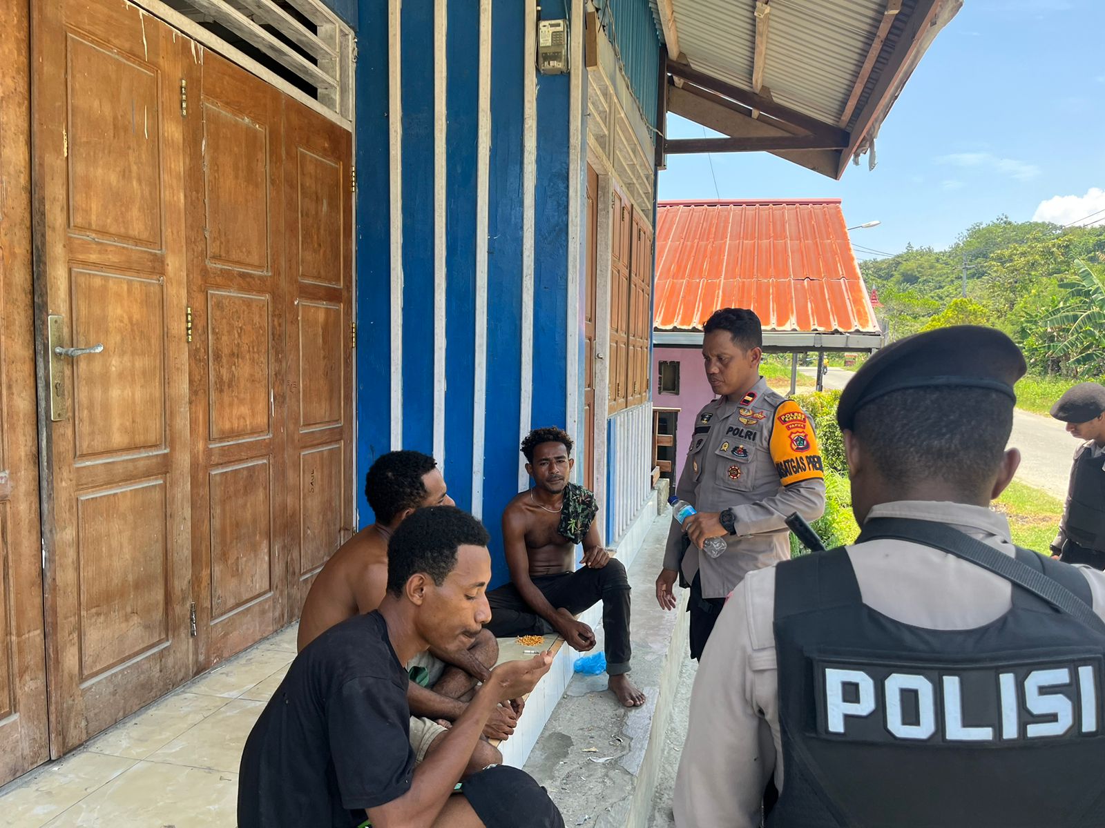 Demi Menjaga Harkamtibmas Tetap Aman Tim PRC Sat Samapta Polres Sami Lakukan Patroli