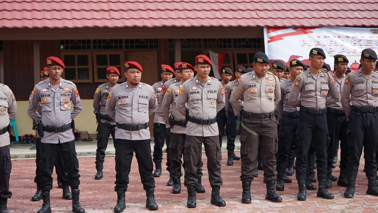 Pimpin Apel Pagi, Kasatgas Banops Ingatkan Persoenal Untuk Selalu Siap Siaga