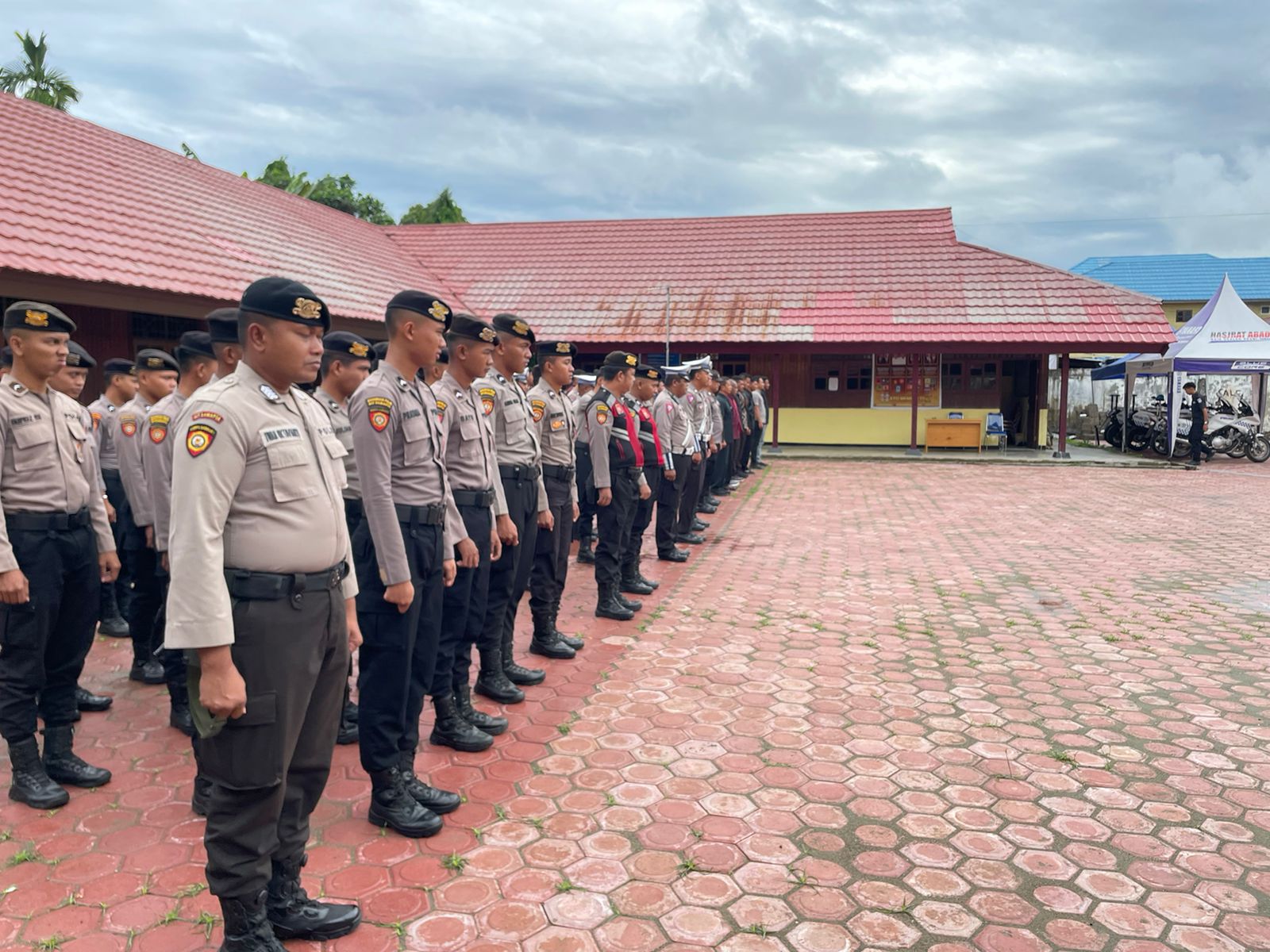 Di Momen Sumpah Pemuda, Personel OMPC II Papua Tengah Komitmen Kawal Pesta Demokrasi dengan Sepenuh Hati