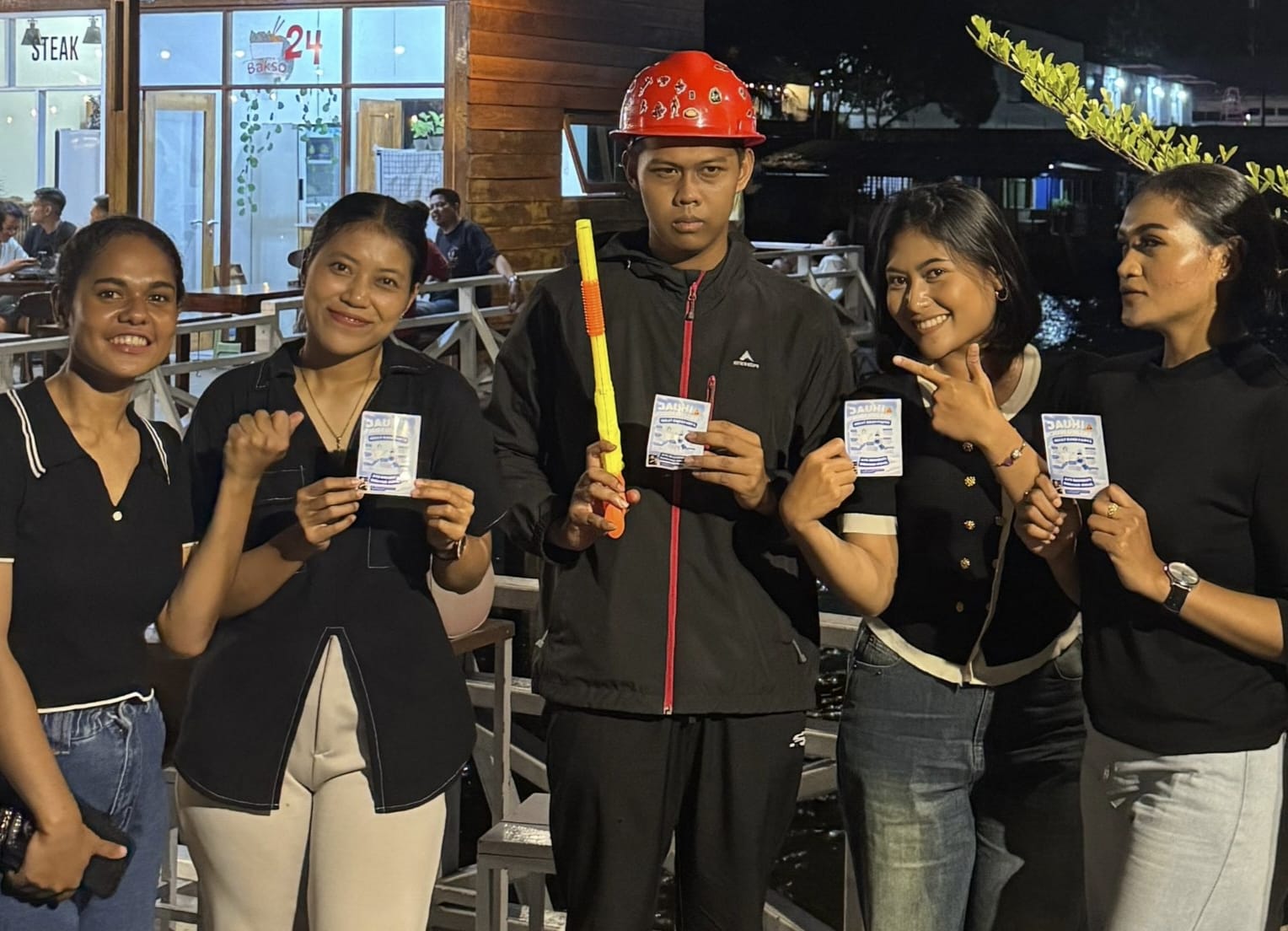 Satgas Humas Ops Damai Cartenz-2024 Sosialisasikan Gerakan Anti Judi Online di Kota Jayapura-Papua