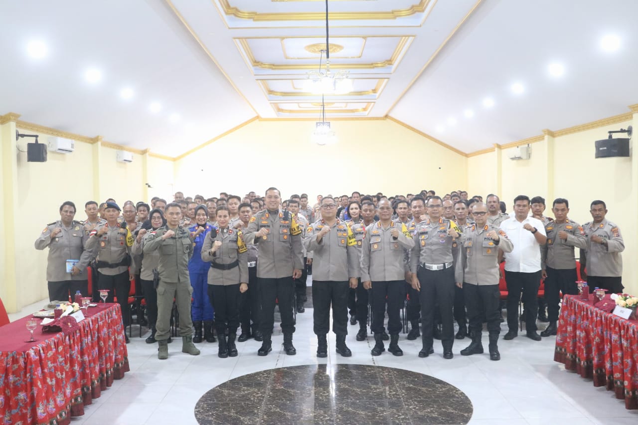 Wakapolda Papua Lakukan Tatap Muka Bersama Personel Polres Merauke