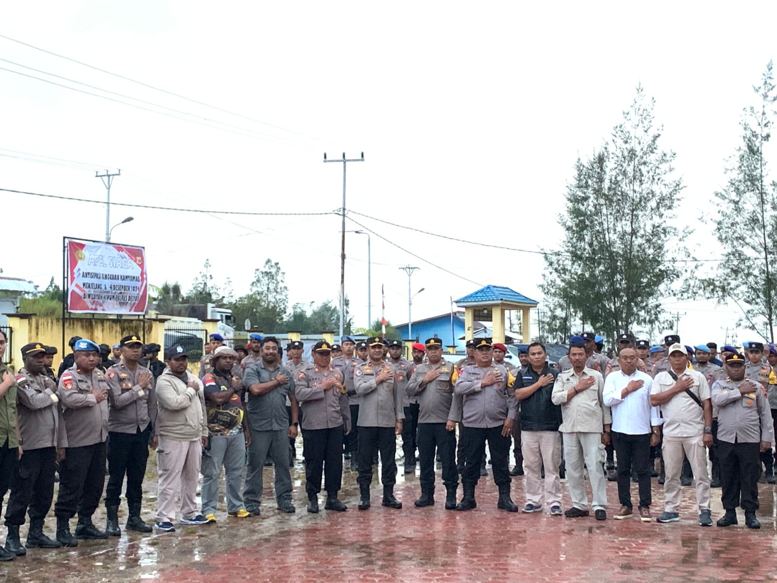 Kapolda Papua Tengah Kunjungi Polres Deiyai, Lakukan Asistensi Dalam Rangka Pengamanan Pilkada 2024