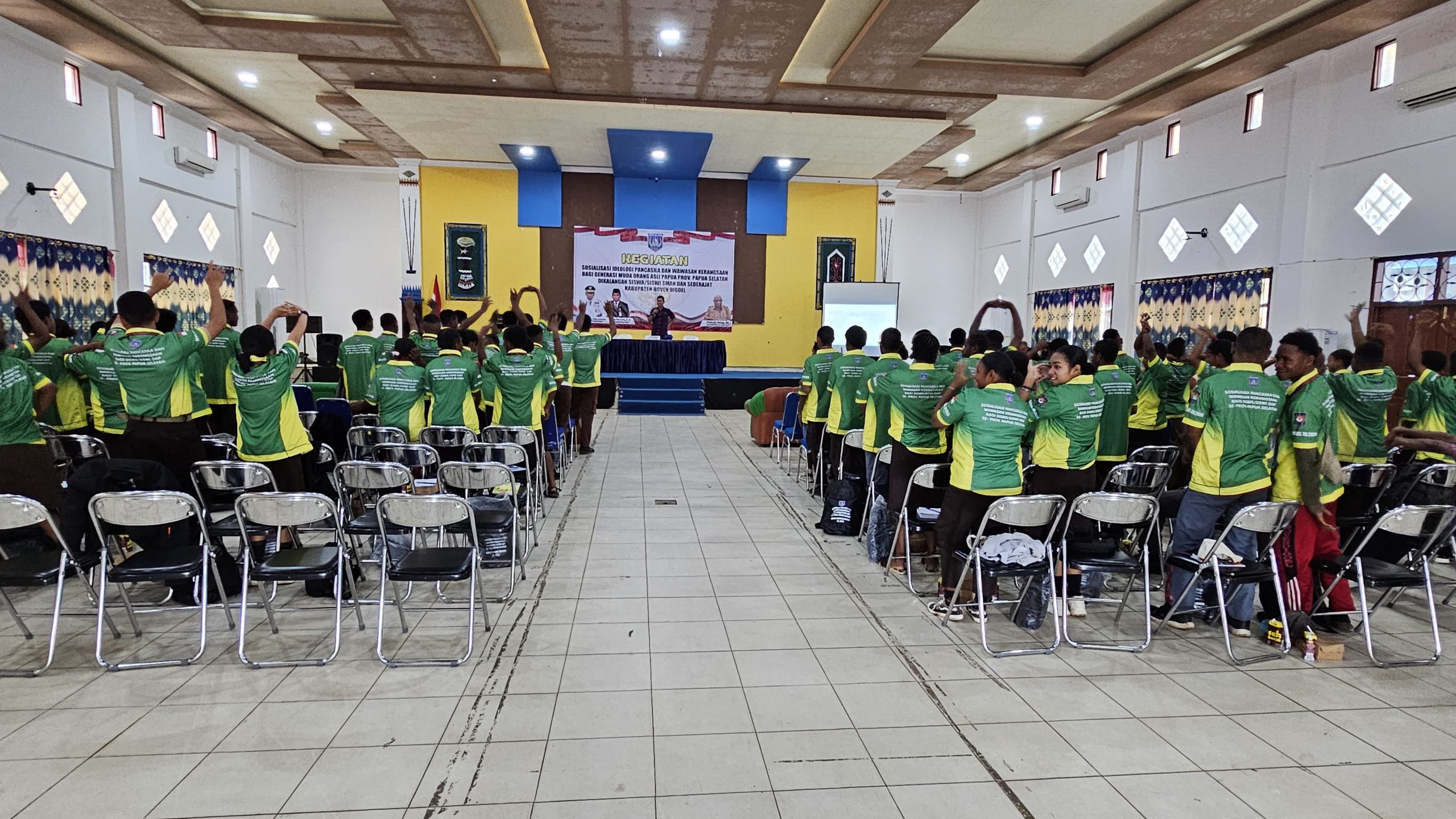 Satuan Narkoba Polres Boven Digoel berikan Sosialisasi Bahaya Narkoba dan Miras kepada Pelajar SMA/SMK