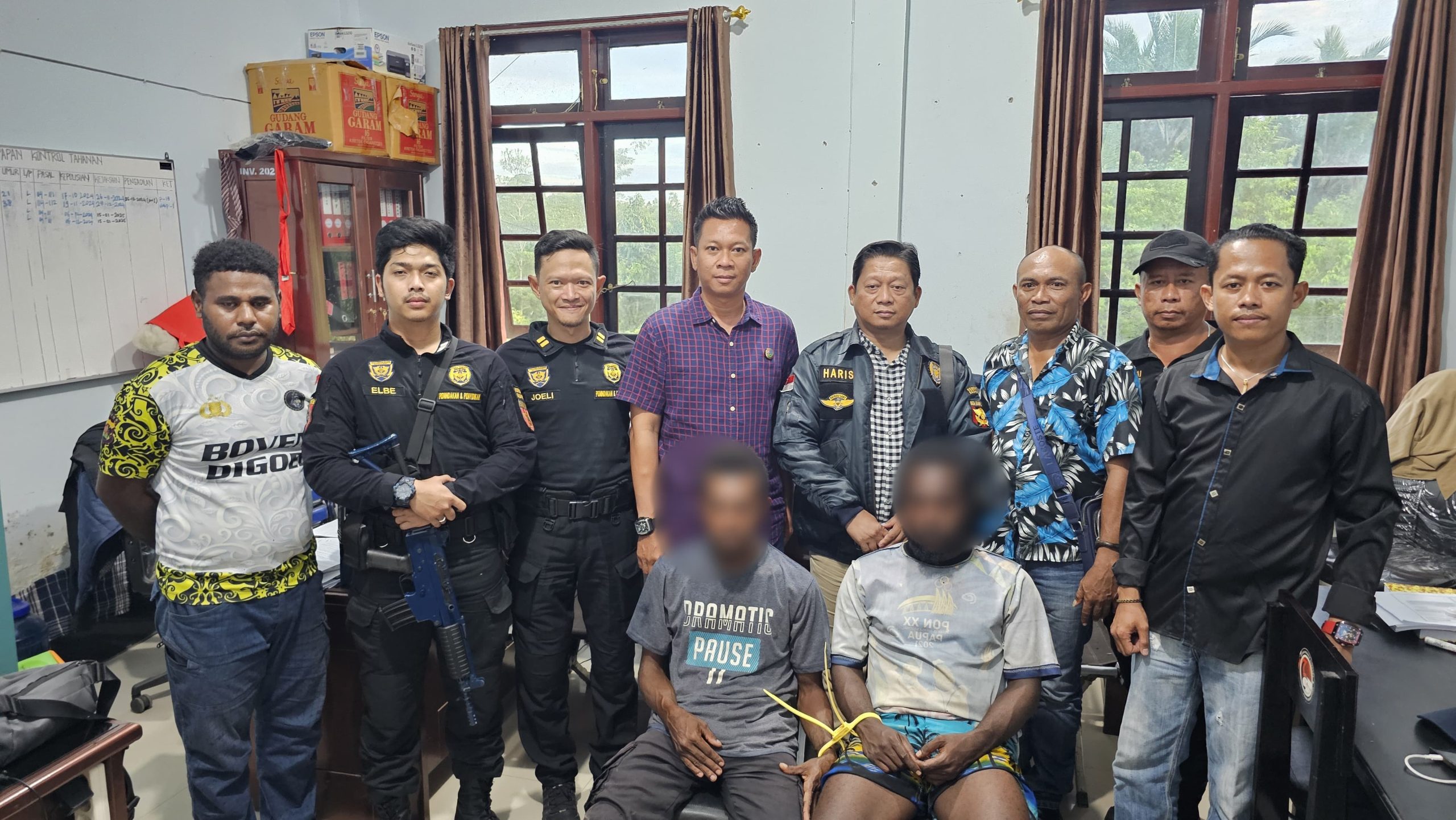 Sinergitas Bea Cukai Bersama Kepolisian 2 Tersangka Kasus Narkotika berhasil di Amankan