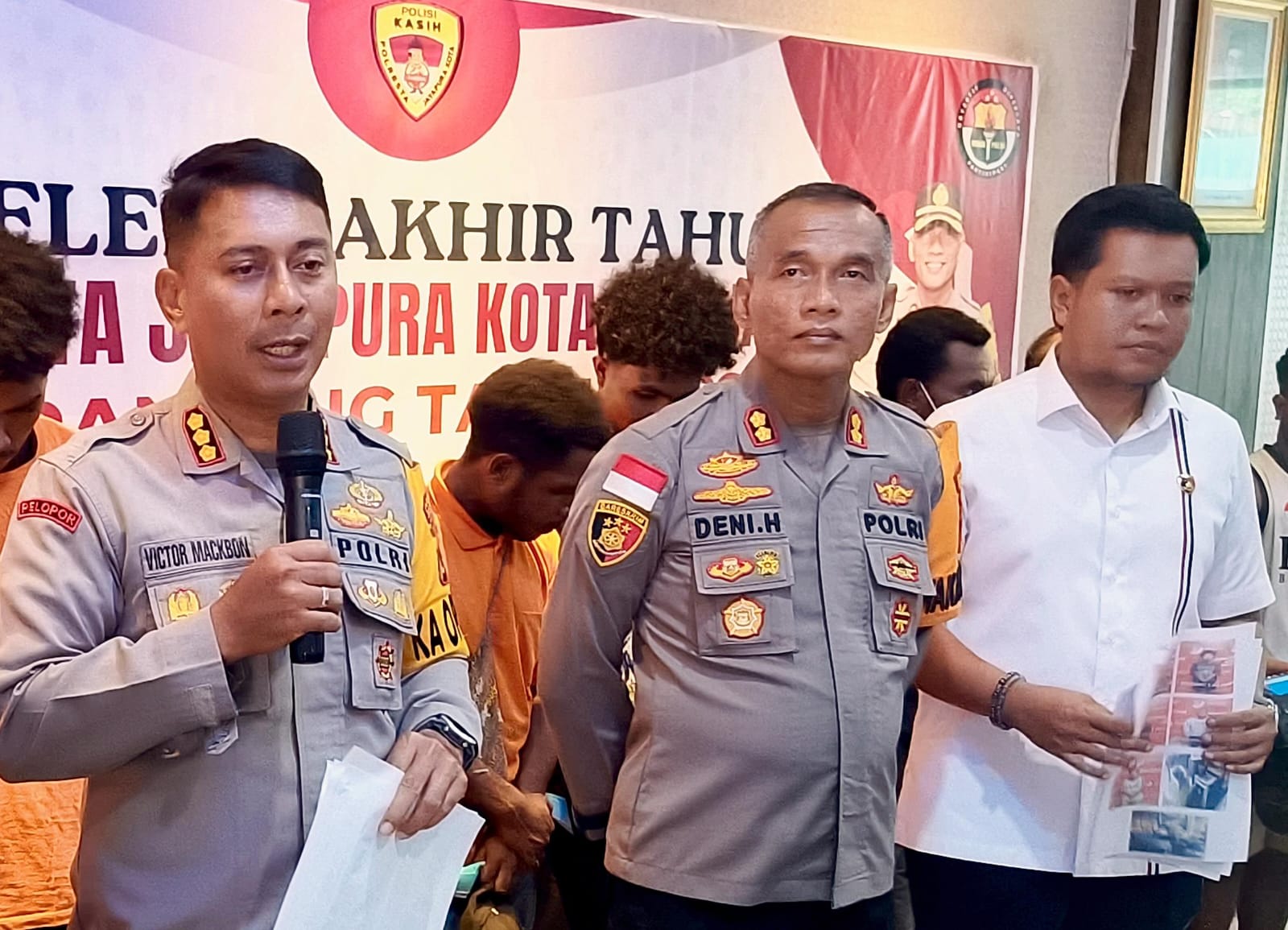 Polresta Ungkap Tindak Kriminal di Tahun 2024, Kapolresta : Turun 909 Kasus Dibanding Tahun Lalu