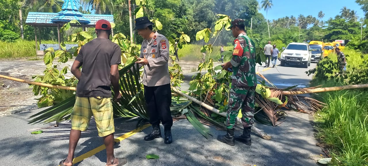 Lagi – lagi Pemalangan terjadi di jalan Trans Jayapura – Sarmi tepatnya di Kampung Dabe Distrik Pantai Timur Bagian Barat Kabupaten Sarmi