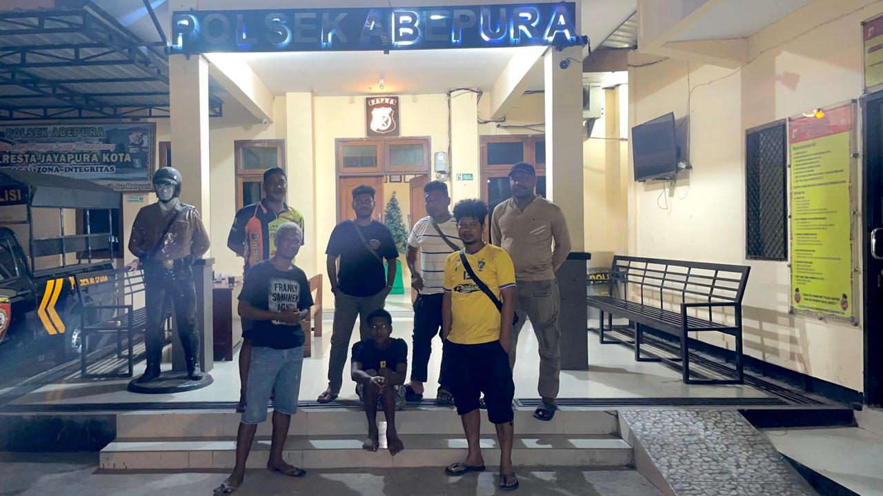 Opsnal Polsek Abepura Bekuk Terduga Pelaku Curanmor