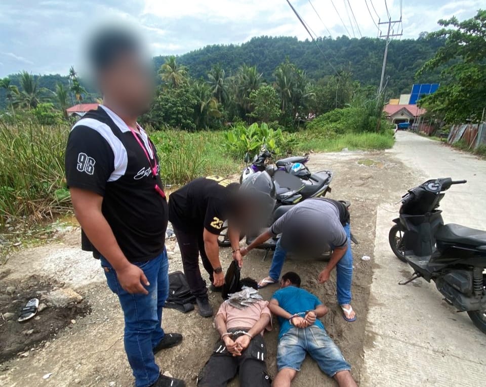 Di Abepura, Dua Terduga Pelaku Tak Berkutik kala Diciduk Opsnal Narkoba Polresta