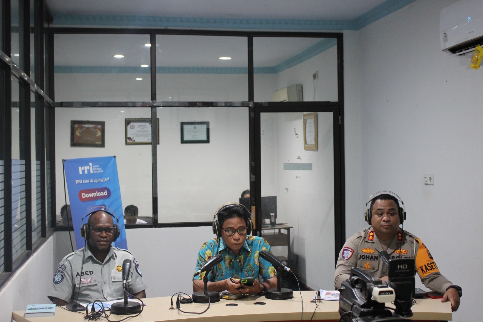 Polda Papua Gelar Dialog Interaktif Dengan Tema “Utamakan Keselamatan Dalam Berkendara”