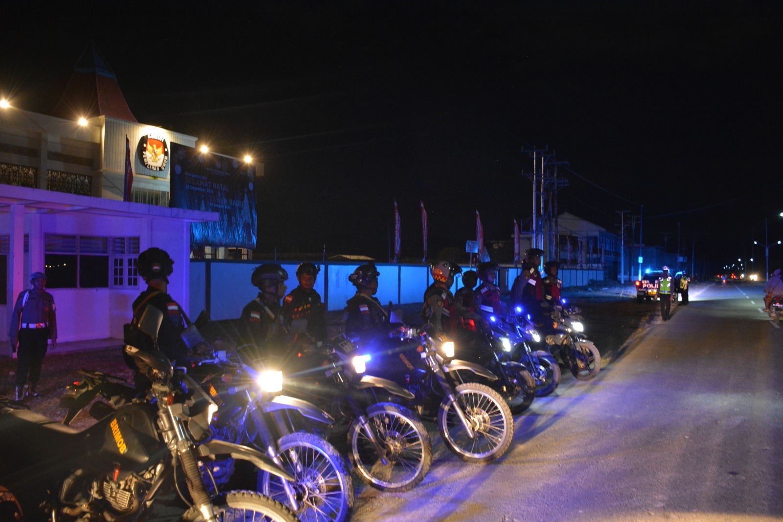Hari Pertama Operasi Cipta Kondisi 2025 Polda Papua: Polda Papua Gelar Patroli di Beberapa Titik Kota Jayapura