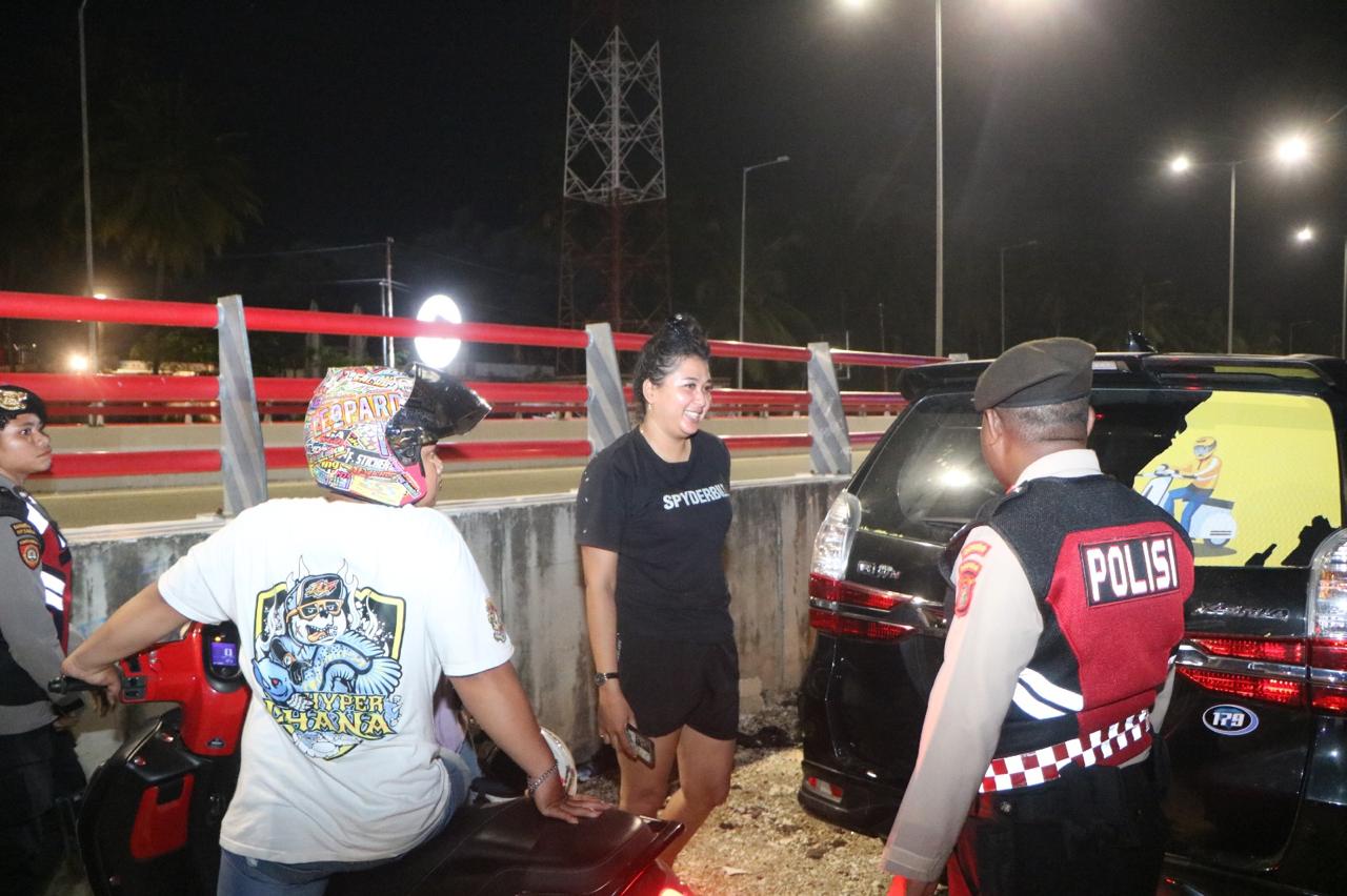 Hari Kedua Operasi Cipta Kondisi 2025: Polda Papua Kembali Gelar Patroli di Beberapa Titik Kota Jayapura