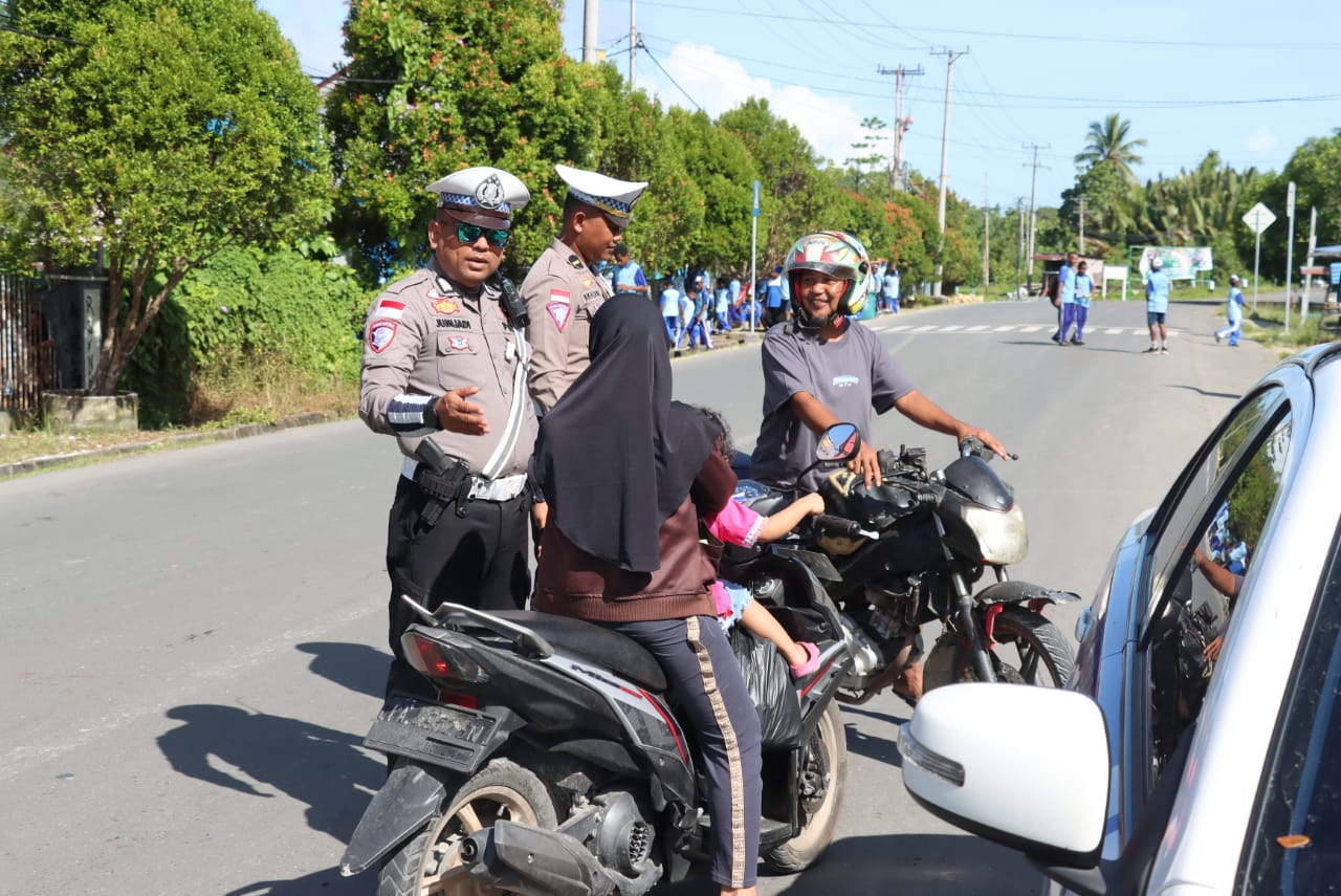 Memasuki Hari Ke-5 Operasi Keselamatan Cartenz 2025, Sat Lantas Polres Sarmi Laksanakan Hunting system