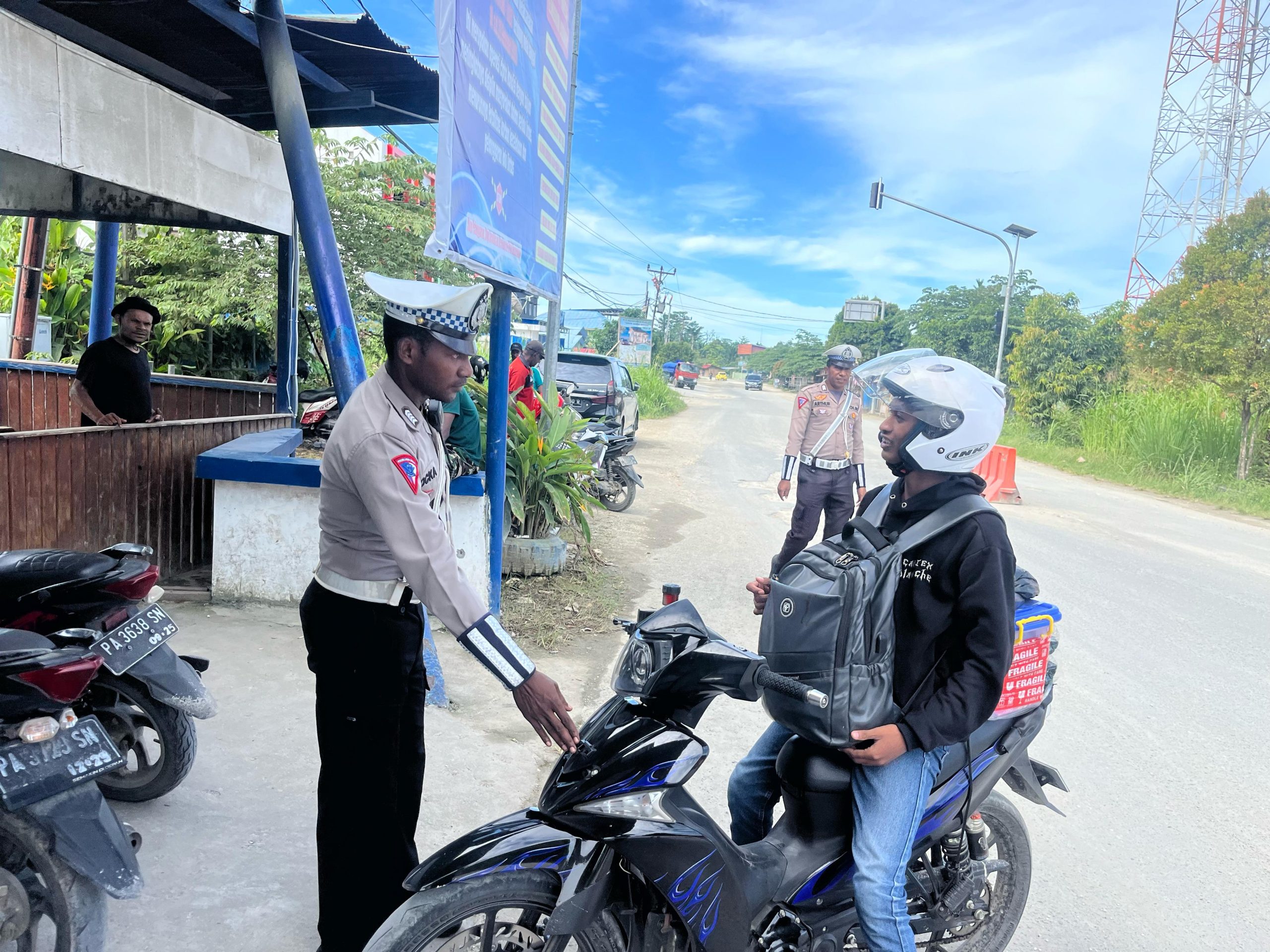 Masuk Hari Ke – 8 Operasi Keselamatan Cartenz 2025, Masih Ditemukannya Pengendara Yang Tidak Mentaati Peraturan