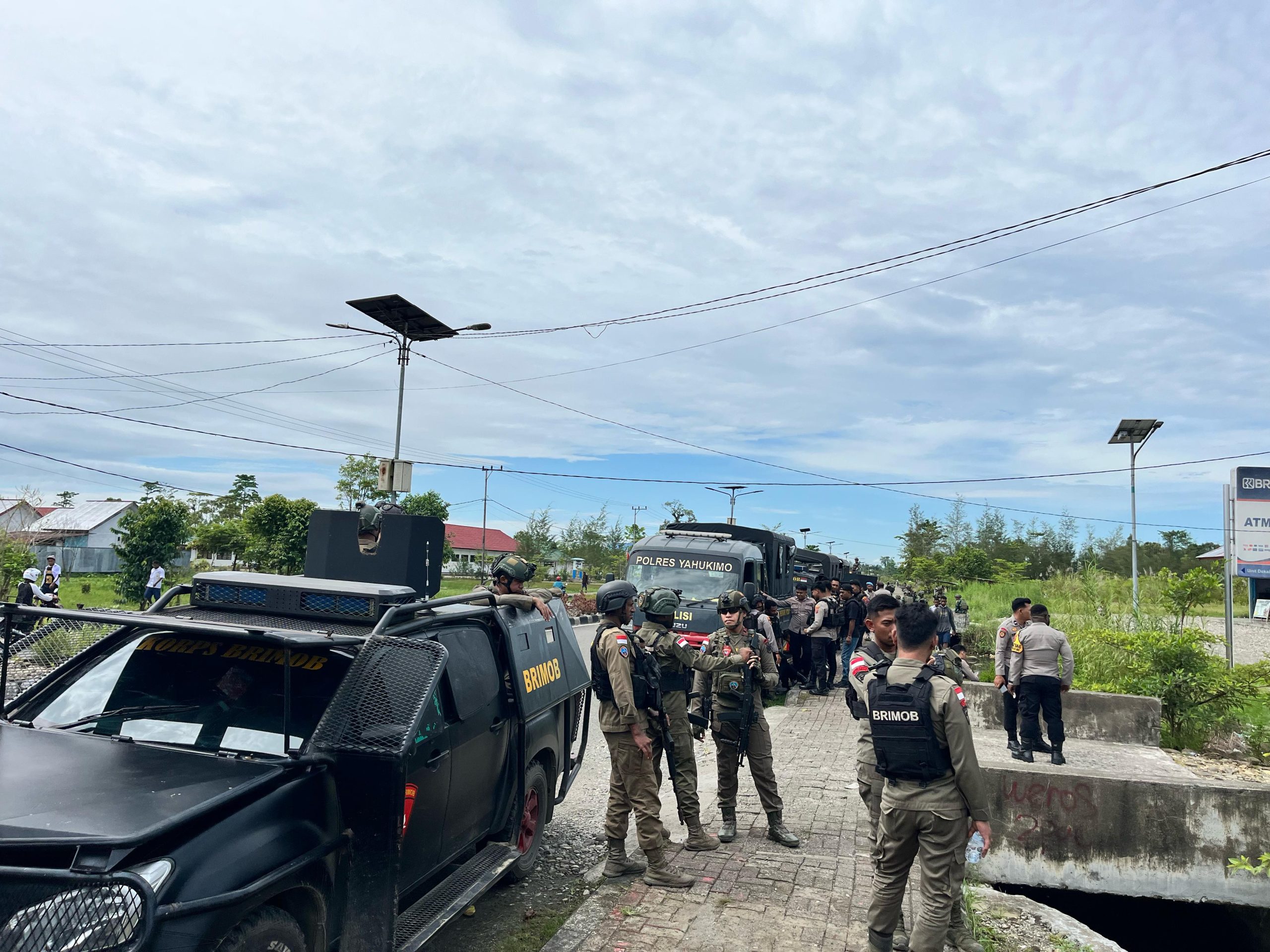 Antisipasi Demo Penolakan Makan Bergizi Gratis (MBG),TNI-Polri Laksanakan Patroli Kamtibmas