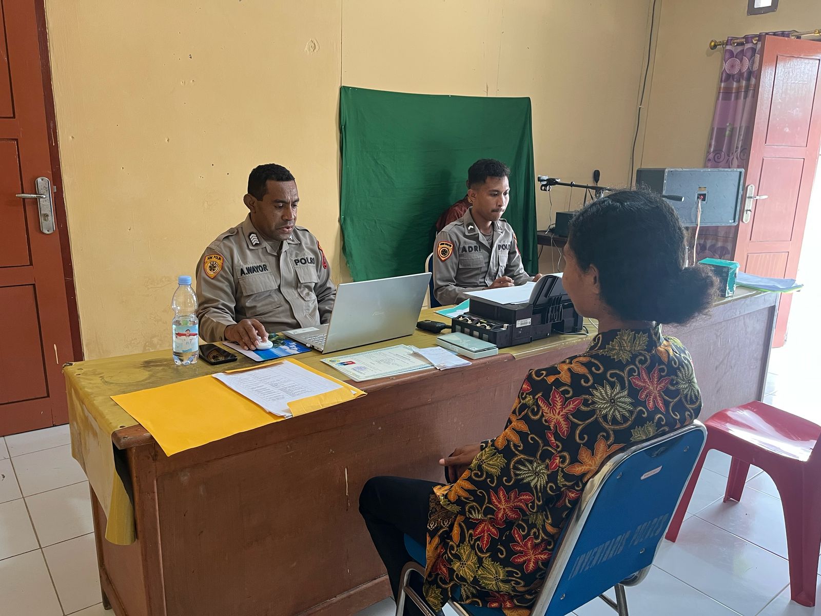 Polres Supiori Gelar Rekrutmen Terpadu Anggota Polri T.A 2025