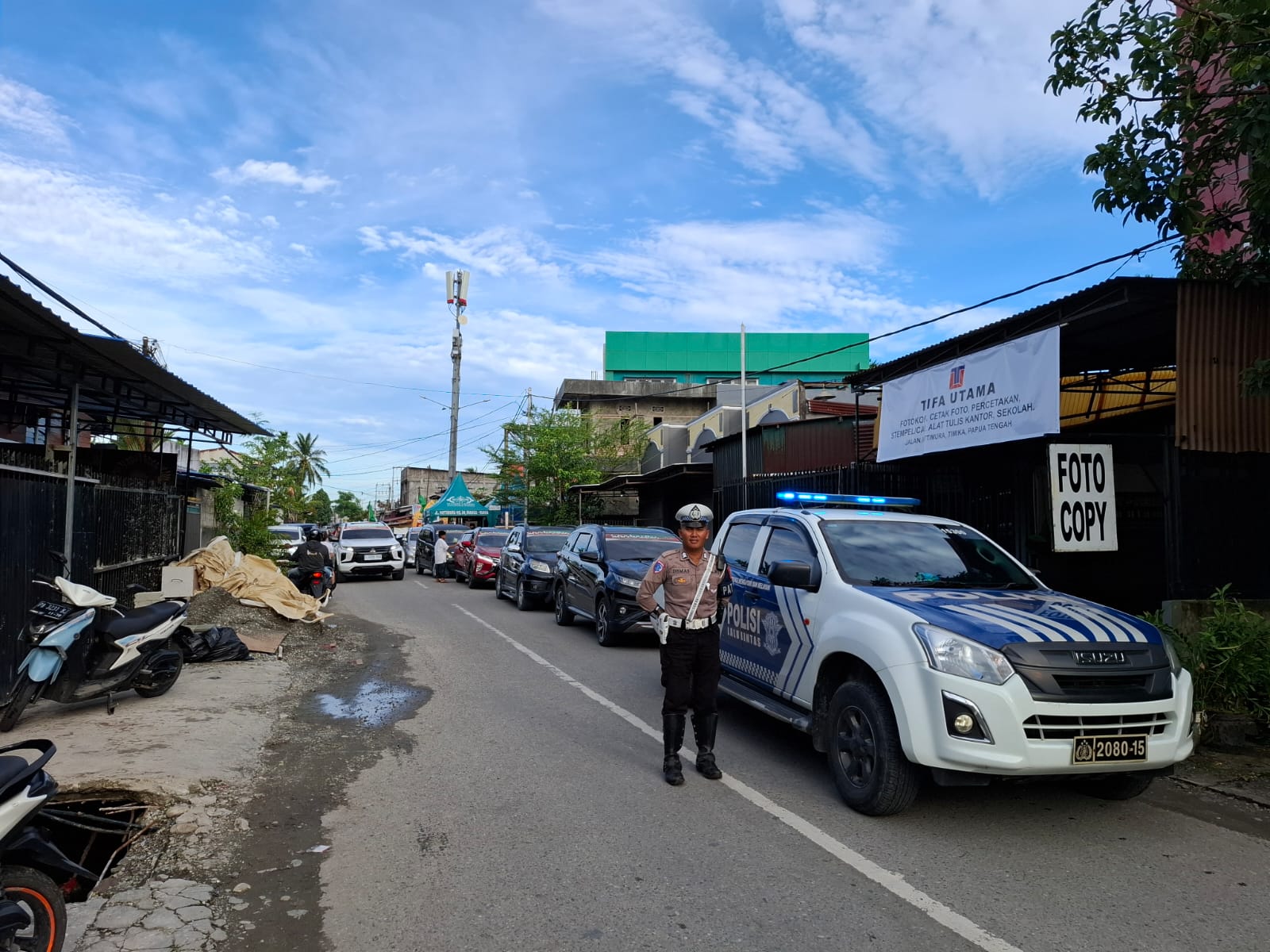 Ketua PWNU Papua Tengah: Jaga Lingkungan dan Jaga diri Dengan Menggunakan Helm Standar