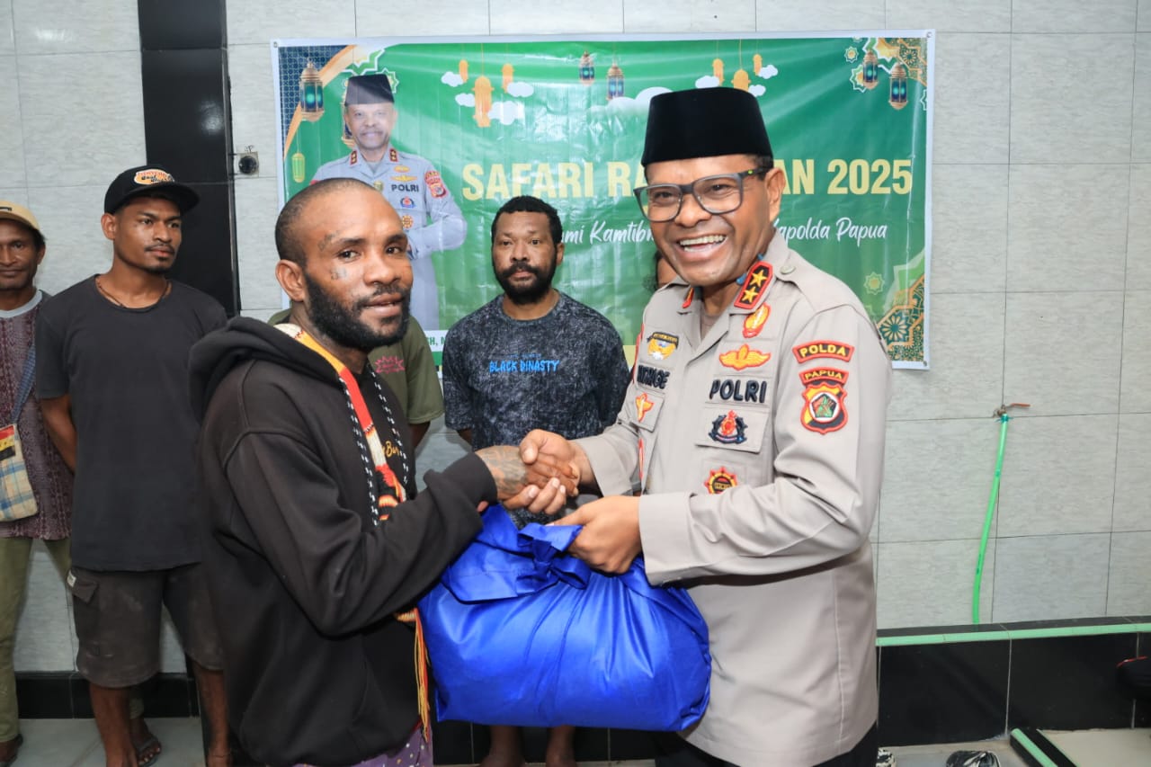 Gelar Safari Ramadhan, Kapolda Papua Ingatkan Jaga Toleransi dan Keamanan