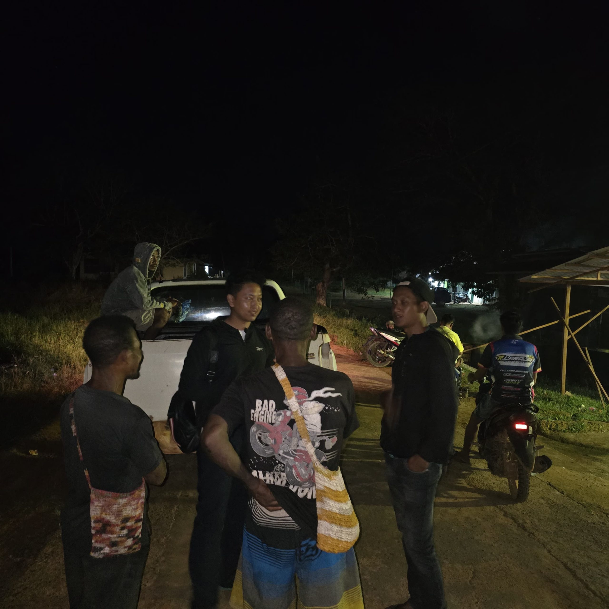 Polsek Jair Gelar Patroli Malam di Kampung Getentiri