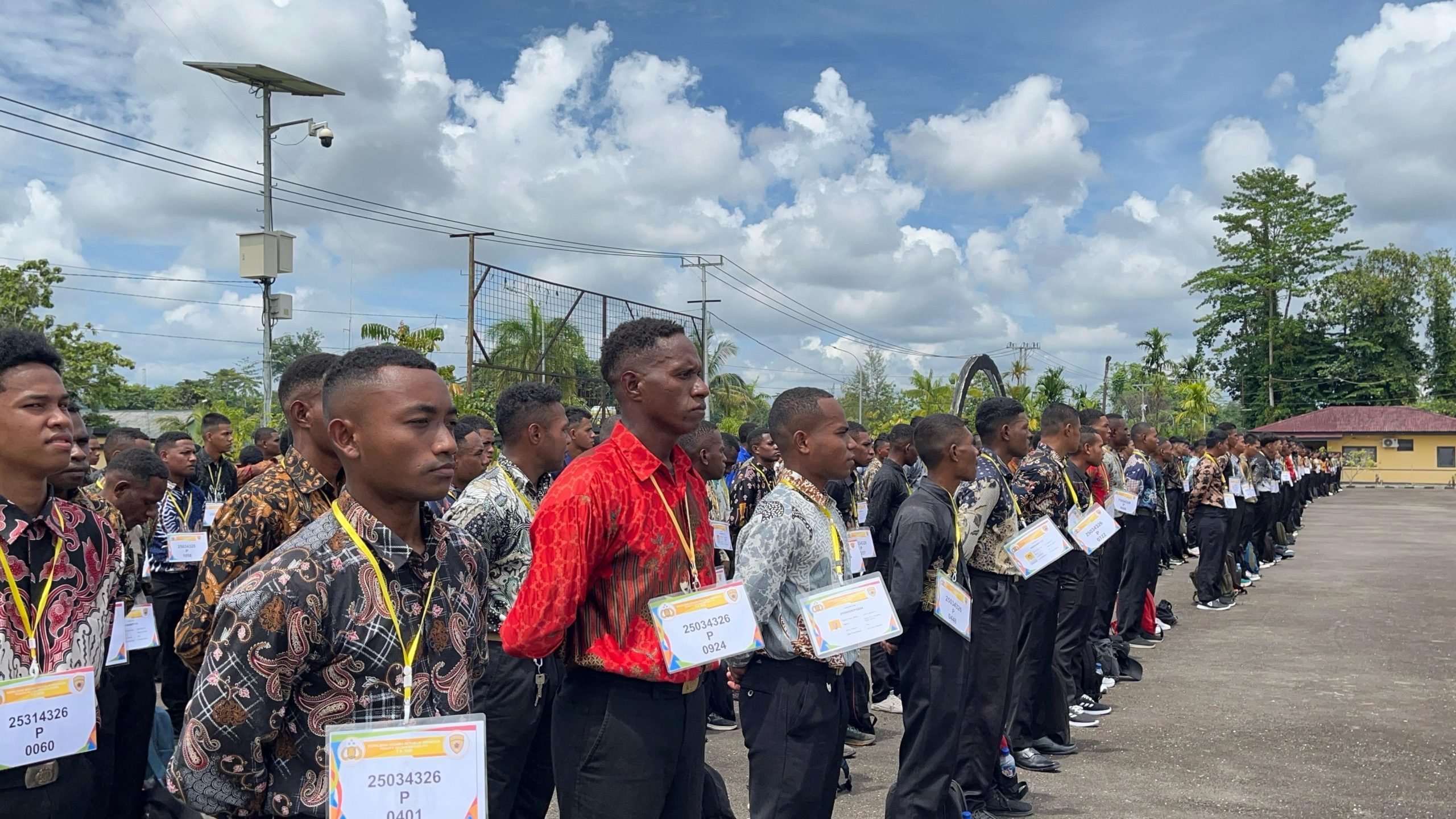 Apel Pengecekan Persiapan Rikmin Awal Penerimaan Terpadu T.A. 2025 Sub Panda Mimika