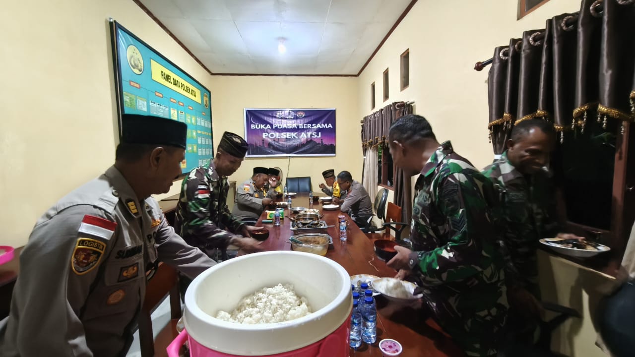 Kapolres Asmat Gelar Buka Puasa Bersama TNI-Polri