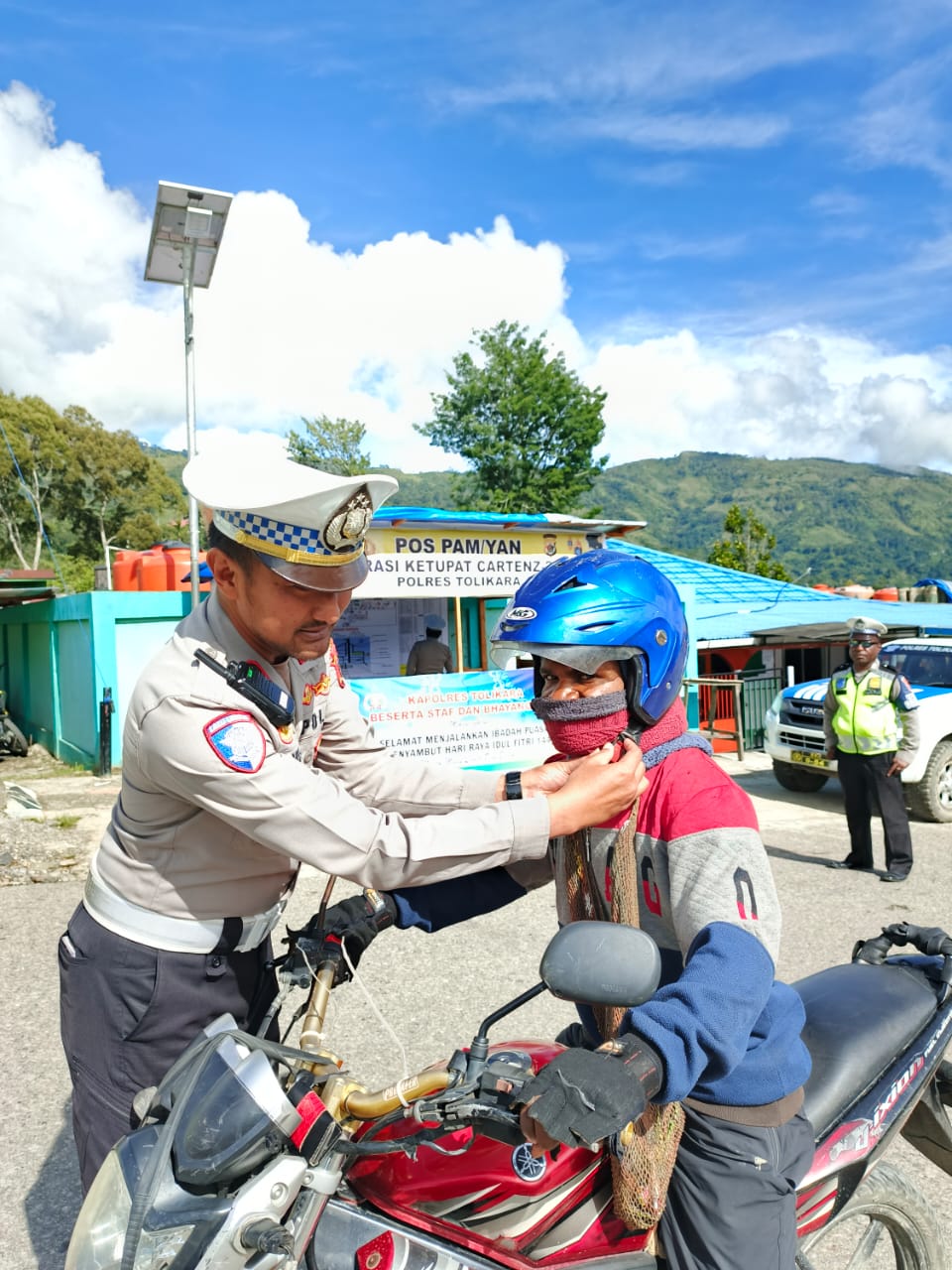 Jelang Mudik Hari Raya, Sat Lantas Polres Tolikara Ingatkan Masyarakat Jaga Keselamatan Saat Berkendara