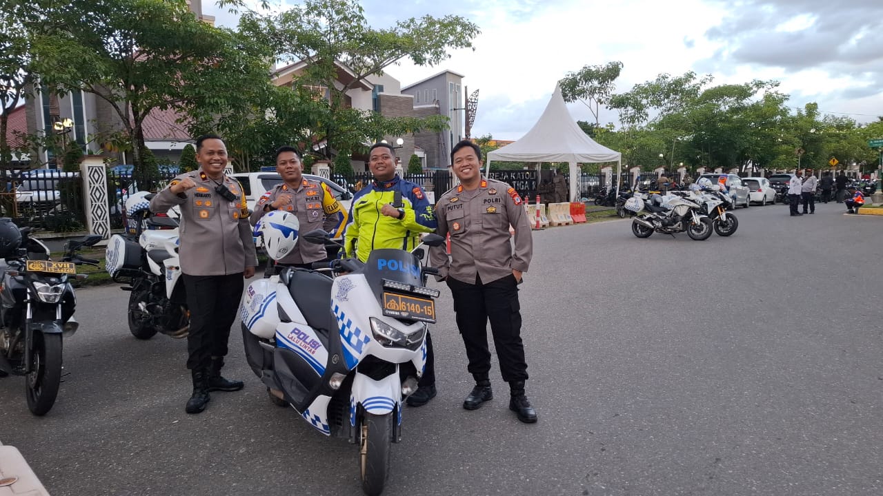 Antisipasi Kamtibmas, Wakapolres Pimpin Patroli Roda Dua
