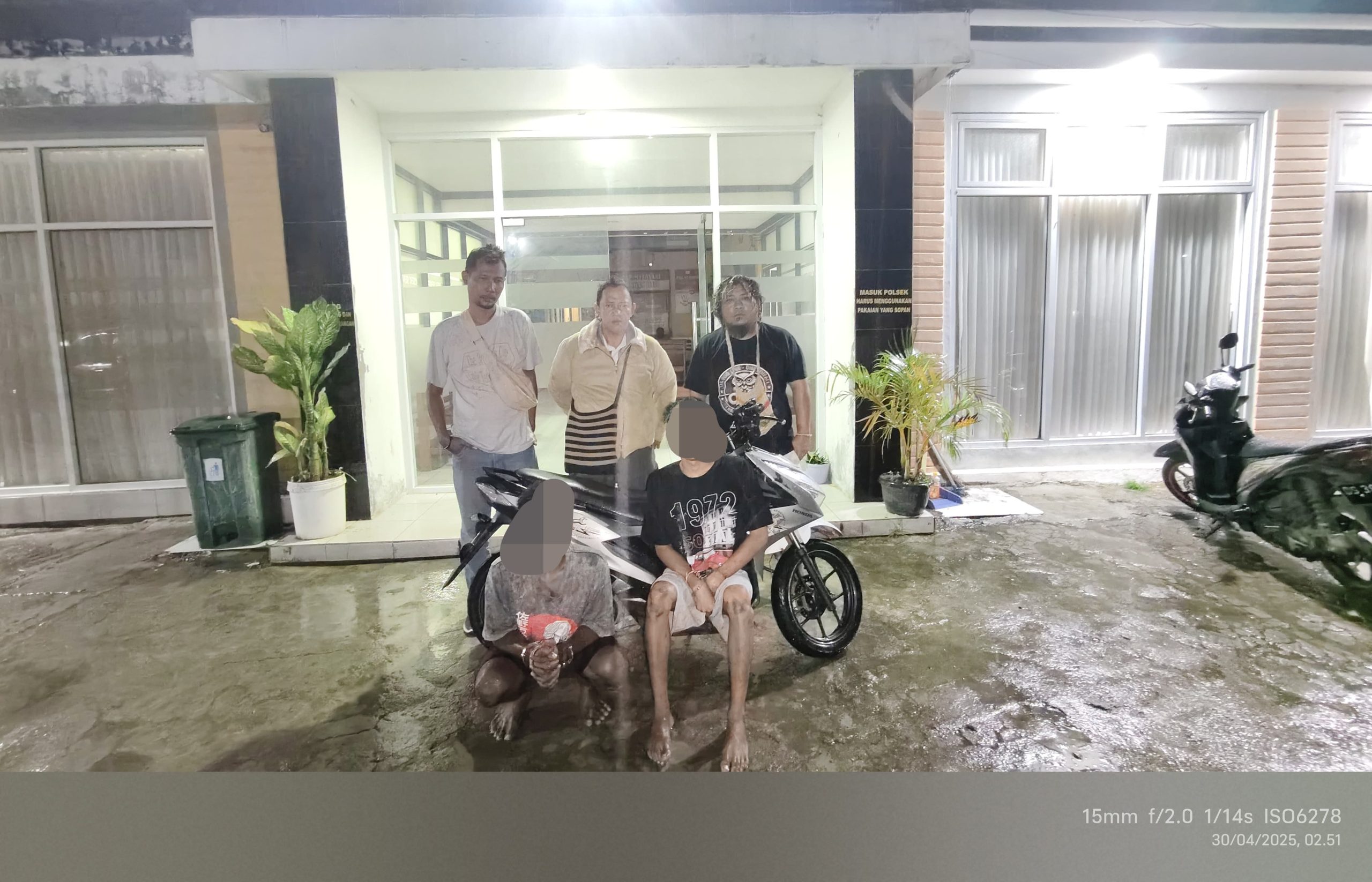 Aksi Nekat Curanmor di Sentani: Dua Pemuda Dibekuk Polisi, Ternyata Sudah Berulang Kali Beraksi
