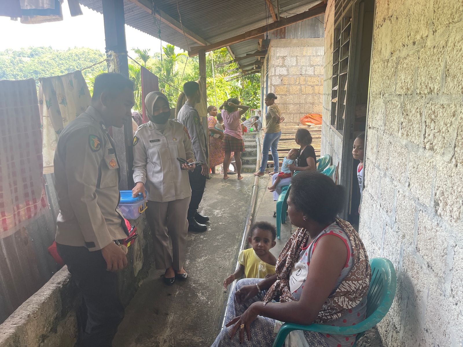 Subsatgas Keladi Sagu Berikan Pelayanan Kesehatan Kepada Masyarakat