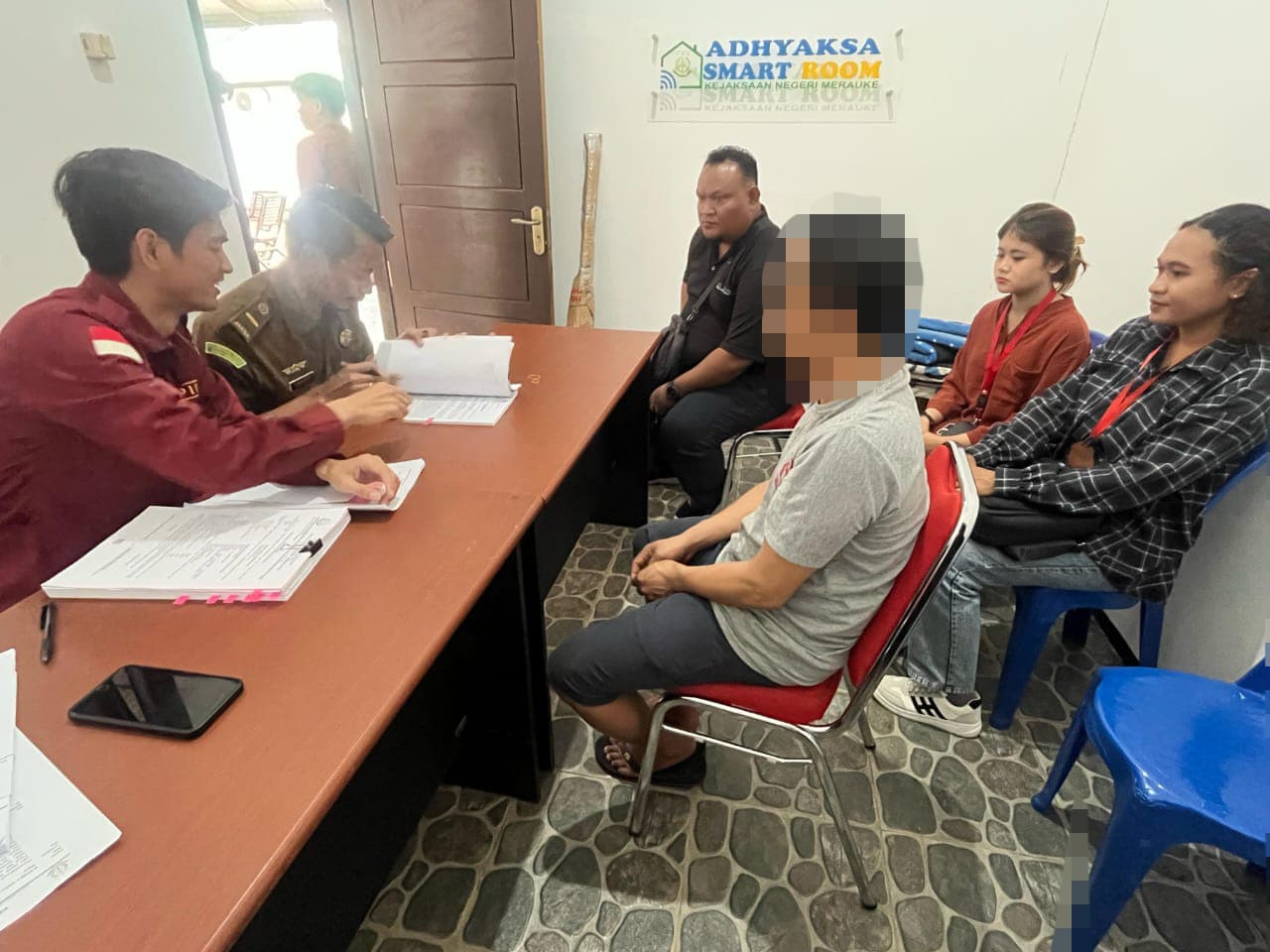 Polres Asmat limpahkan 2 Tersangkanya atas Pidana Penyalahgunaan Satwa dilindungi jenis Labi-labi moncong babi ke Pihak Kejaksaan Negeri Merauke