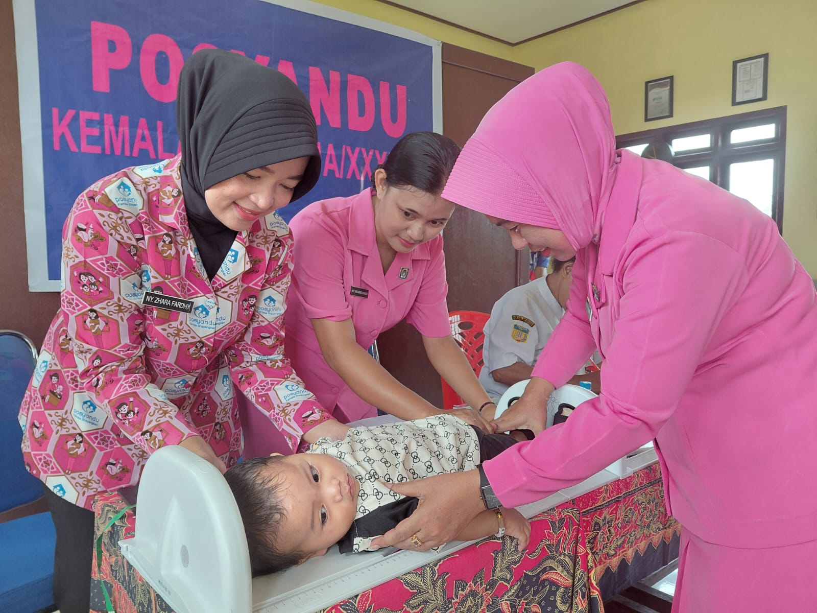 Bhayangkari Cabang Boven Digoel Gelar Posyandu Ibu Hamil dan Balita