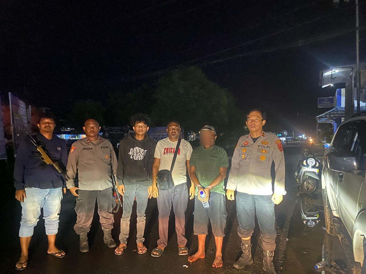 Kapolsek Pantai Timur Amankan Pelaku Penganiayaan di Kampung Nengke