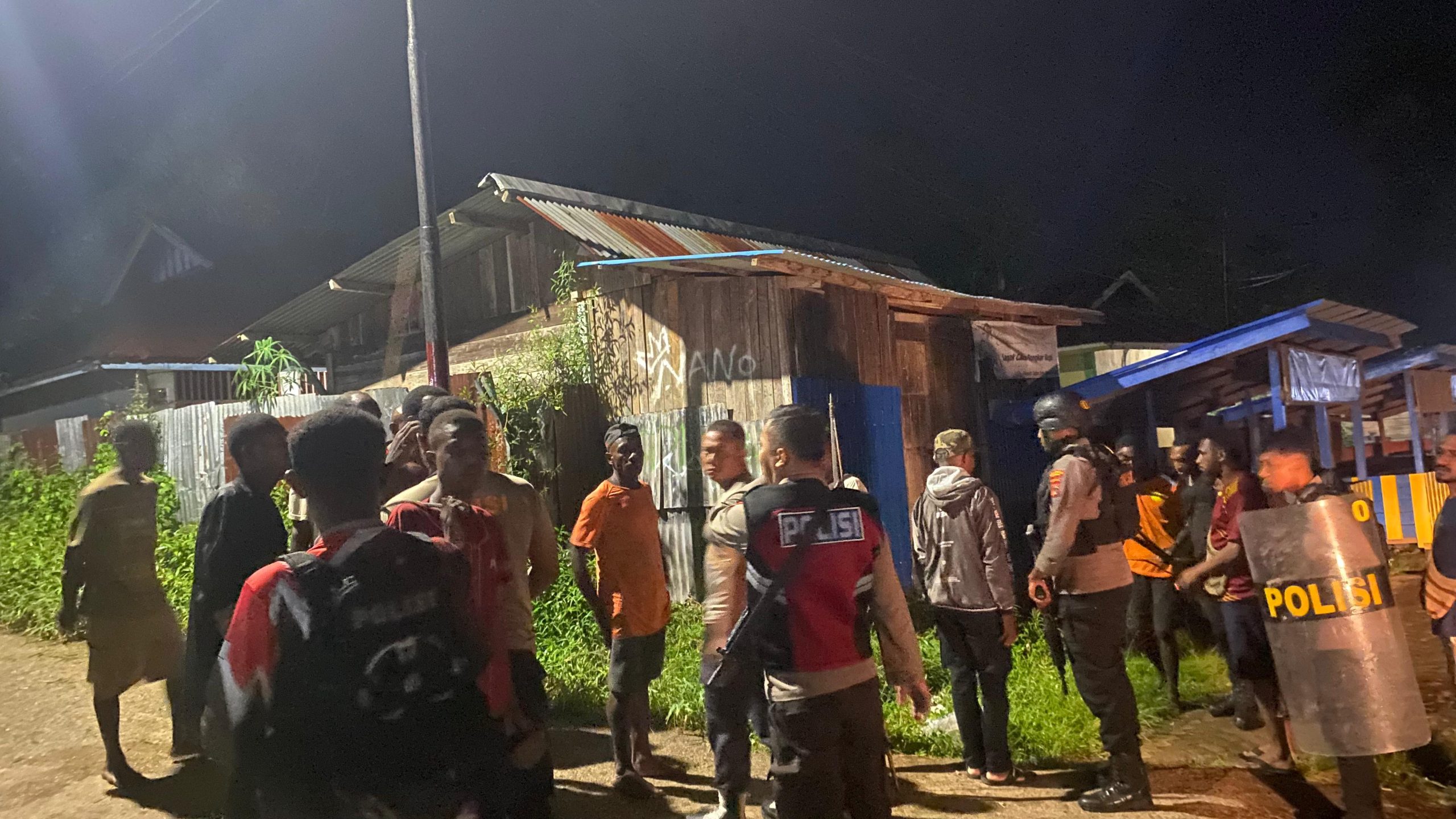 ‎Polres Mappi Amankan Dua Kelompok Warga Yang Bertikai.